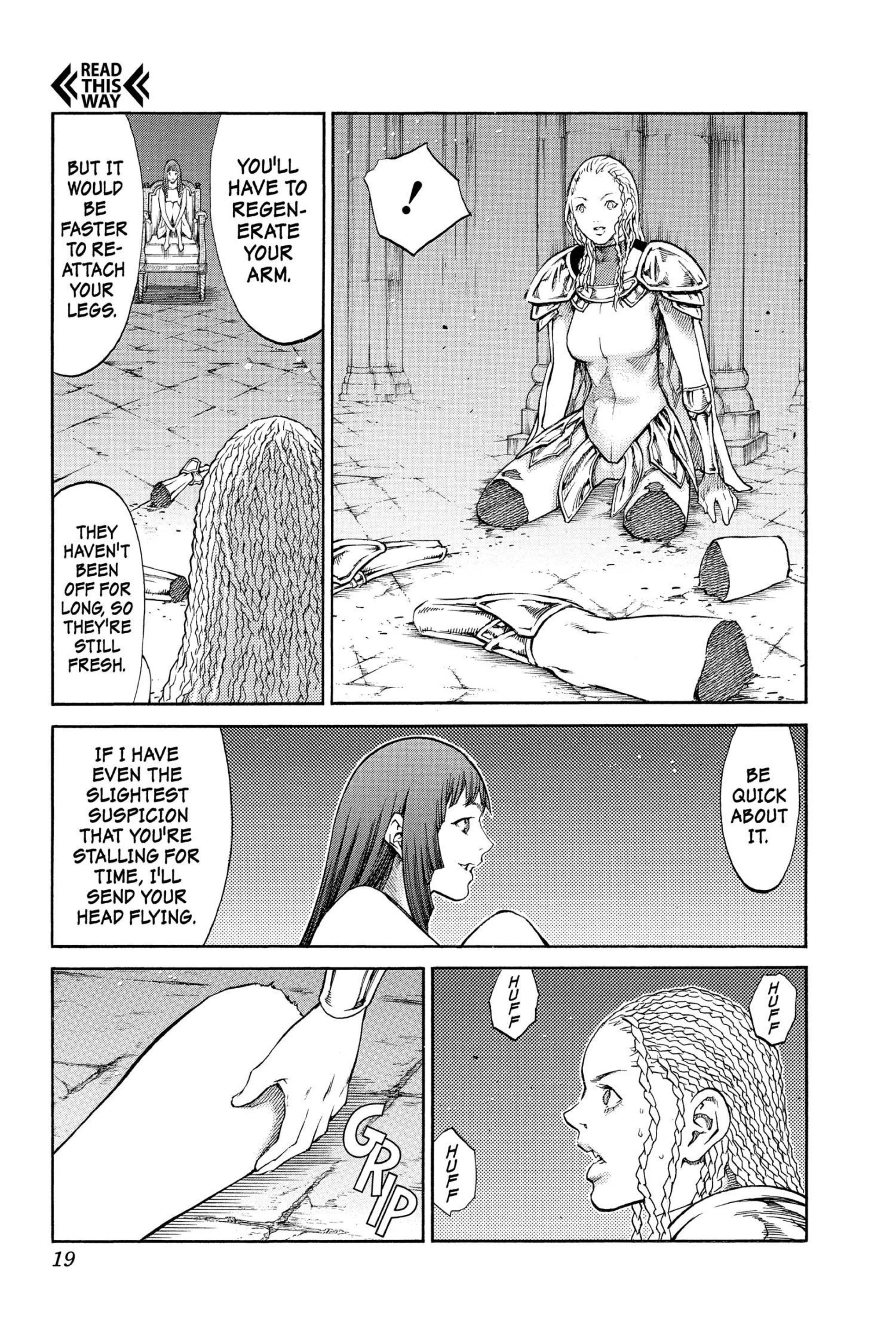 Read online Claymore comic -  Issue #16 - 19