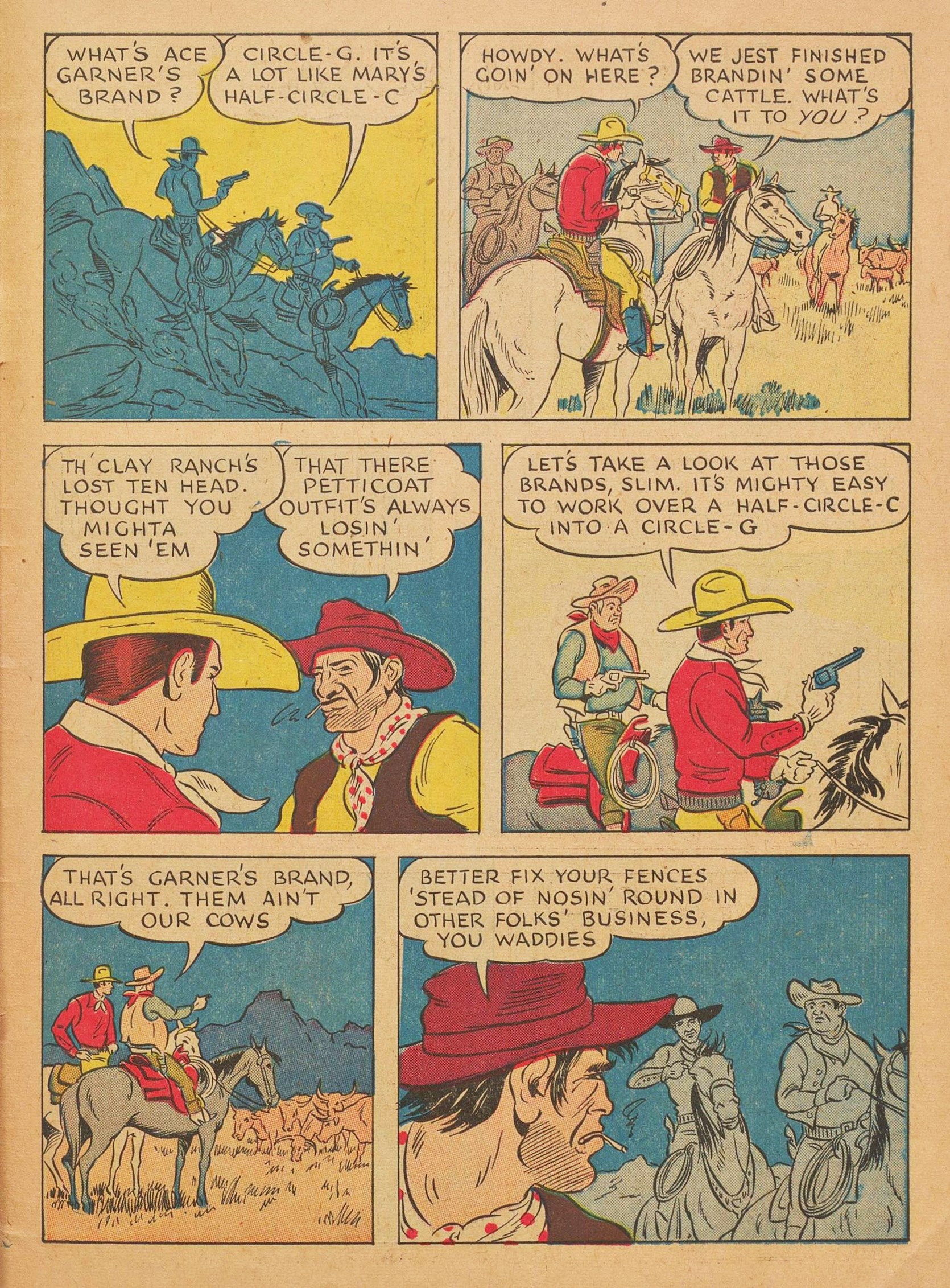 Read online Gene Autry Comics comic -  Issue #3 - 59
