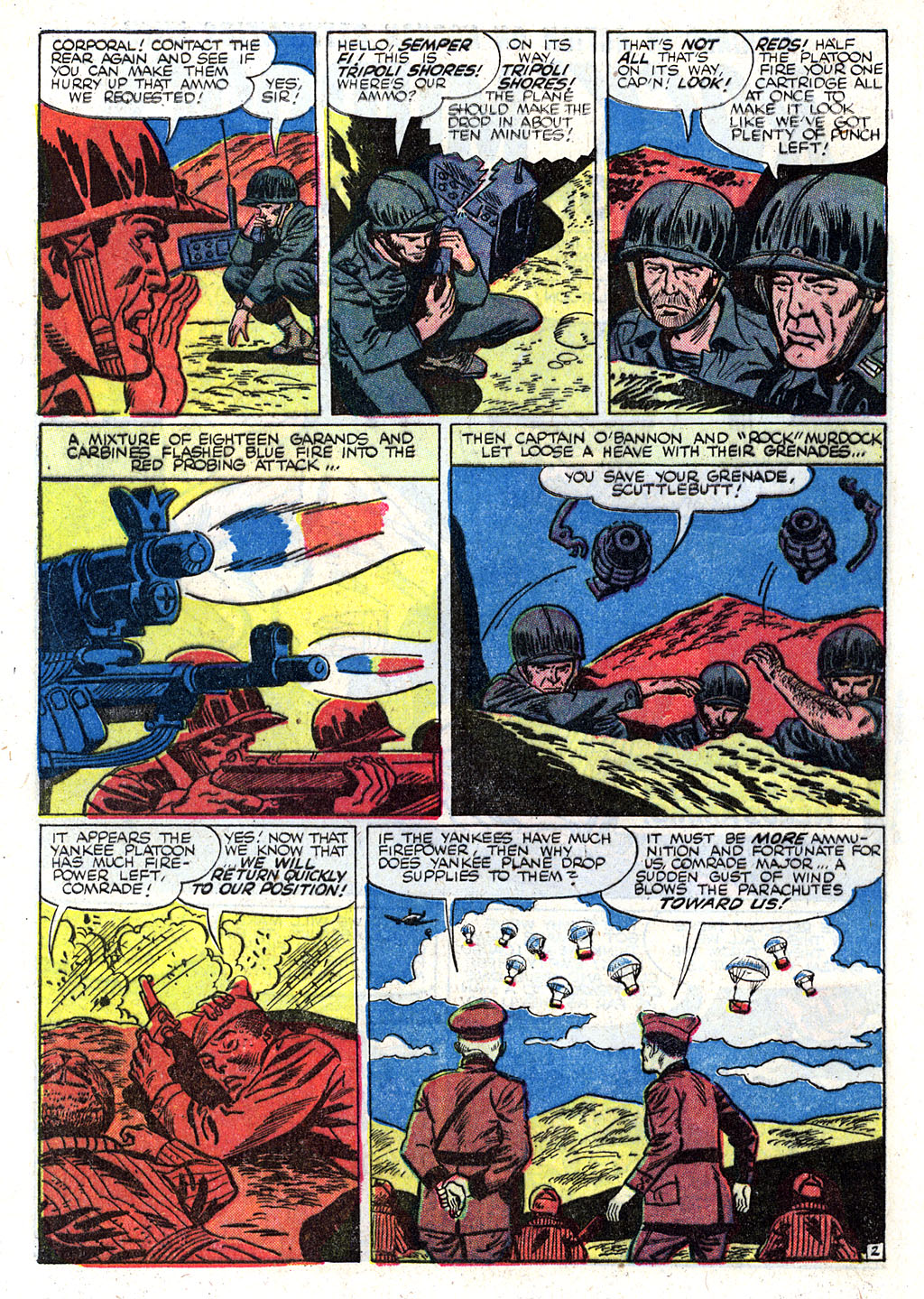 Read online Marines in Action comic -  Issue #12 - 4