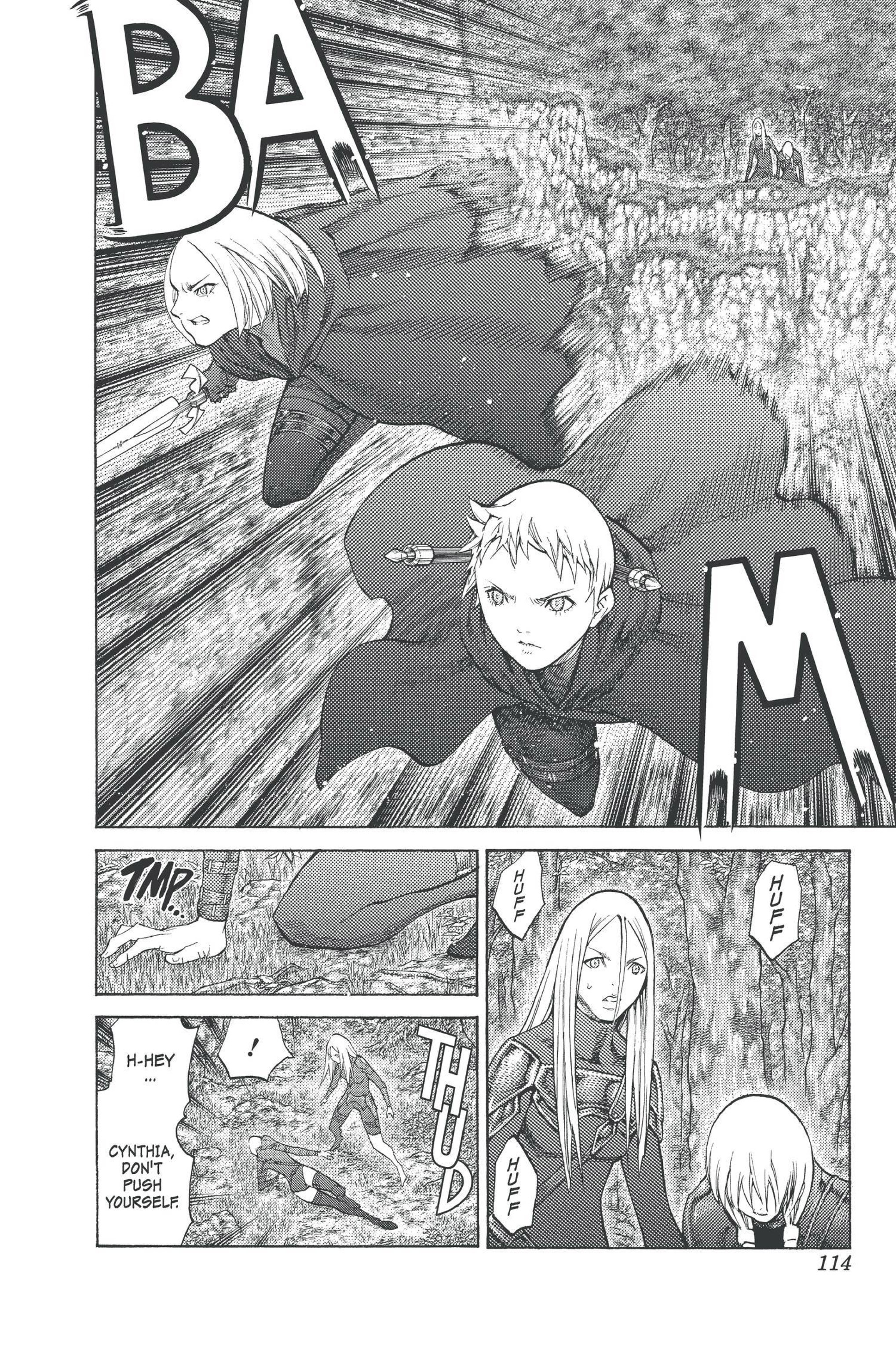 Read online Claymore comic -  Issue #17 - 105