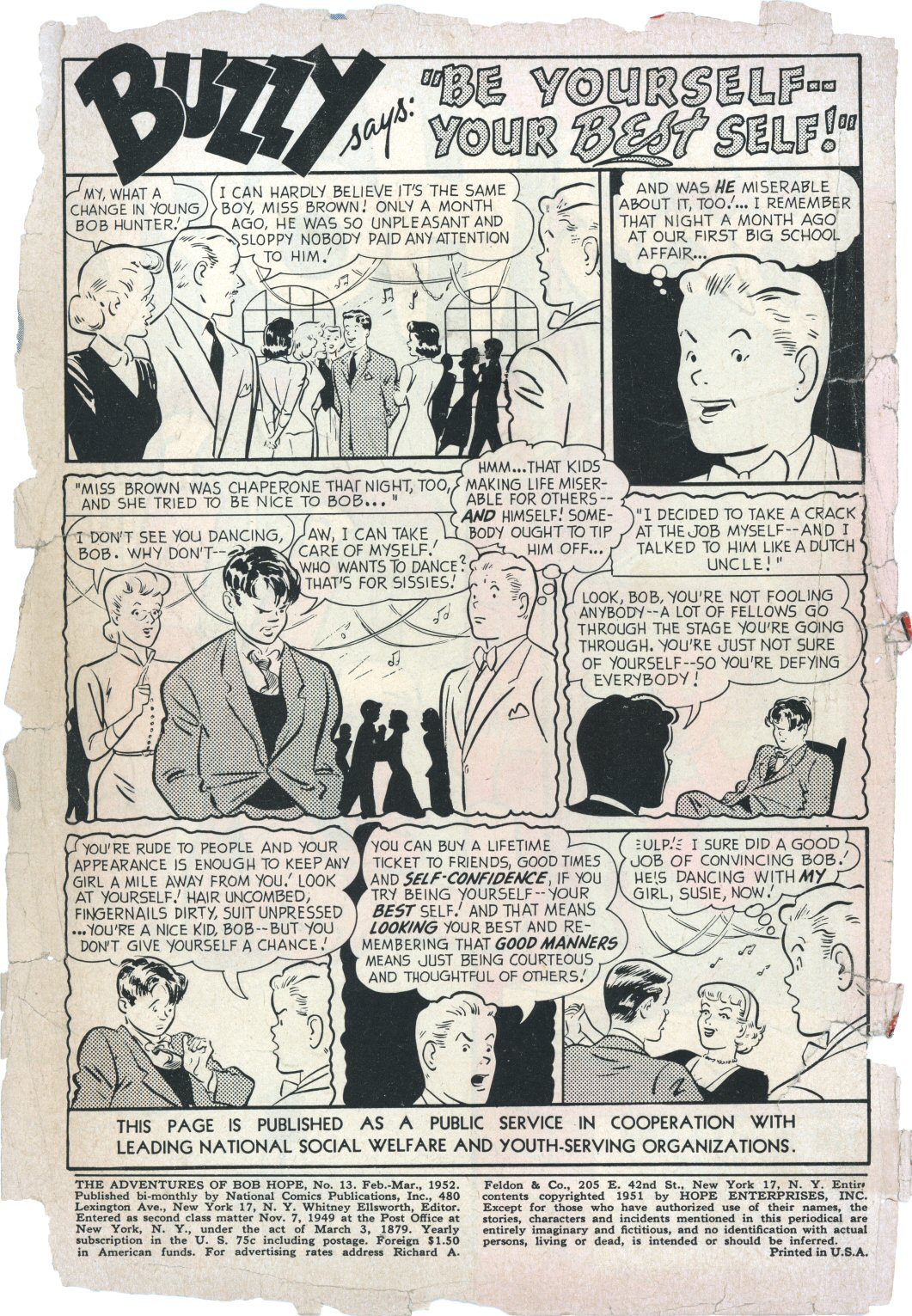 Read online The Adventures of Bob Hope comic -  Issue #13 - 3