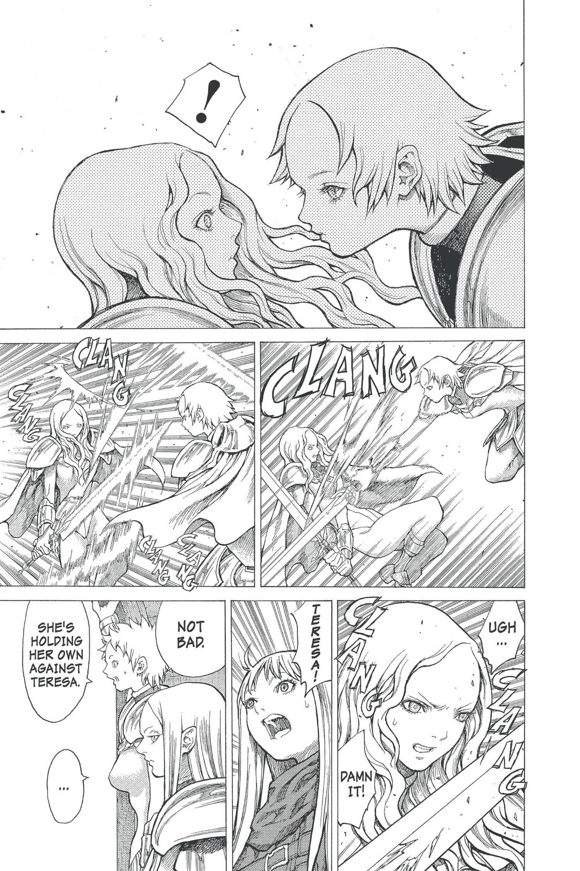 Read online Claymore comic -  Issue #4 - 132