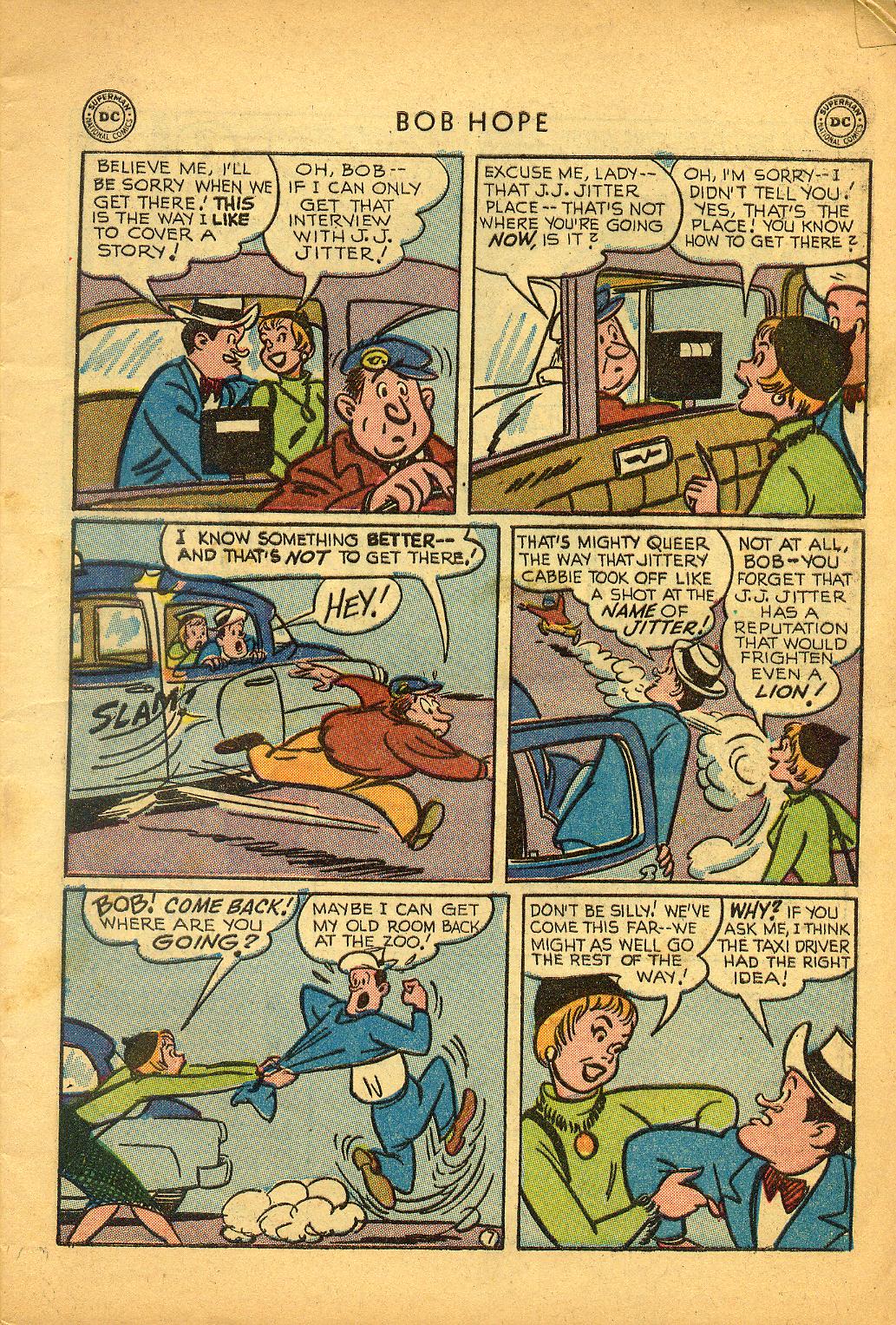 Read online The Adventures of Bob Hope comic -  Issue #28 - 9