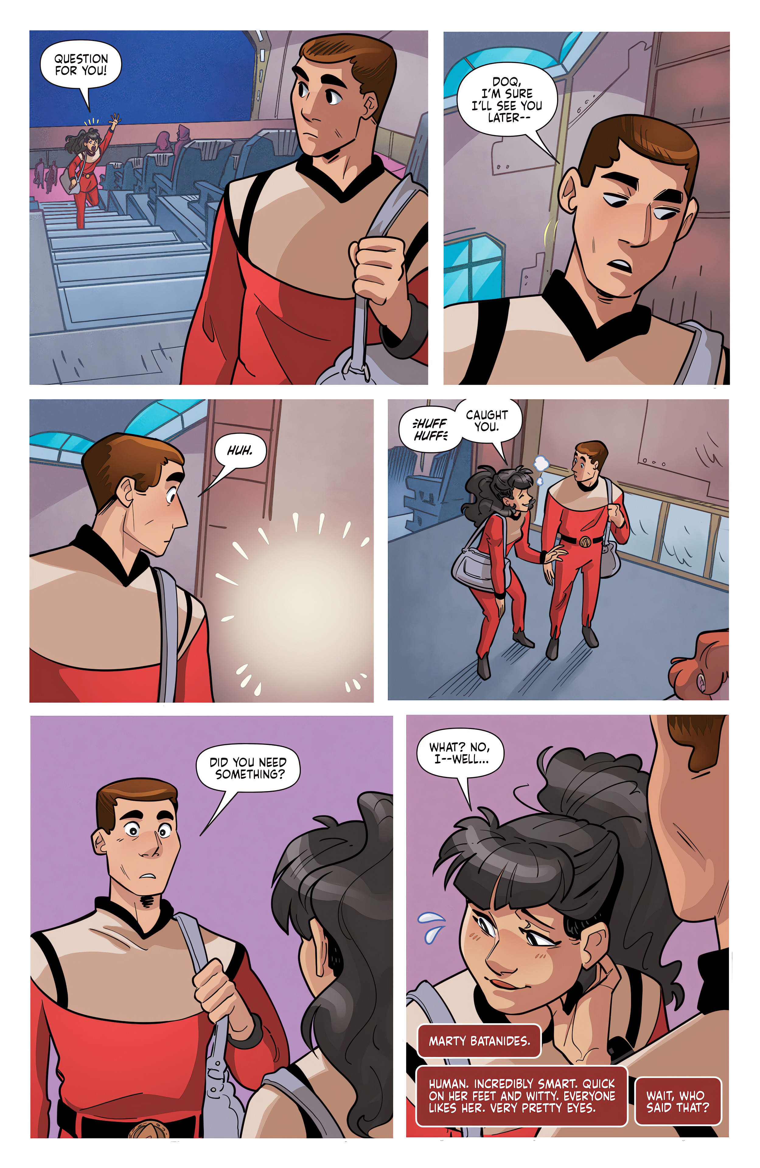 Read online Star Trek: Picard's Academy comic -  Issue #1 - 8