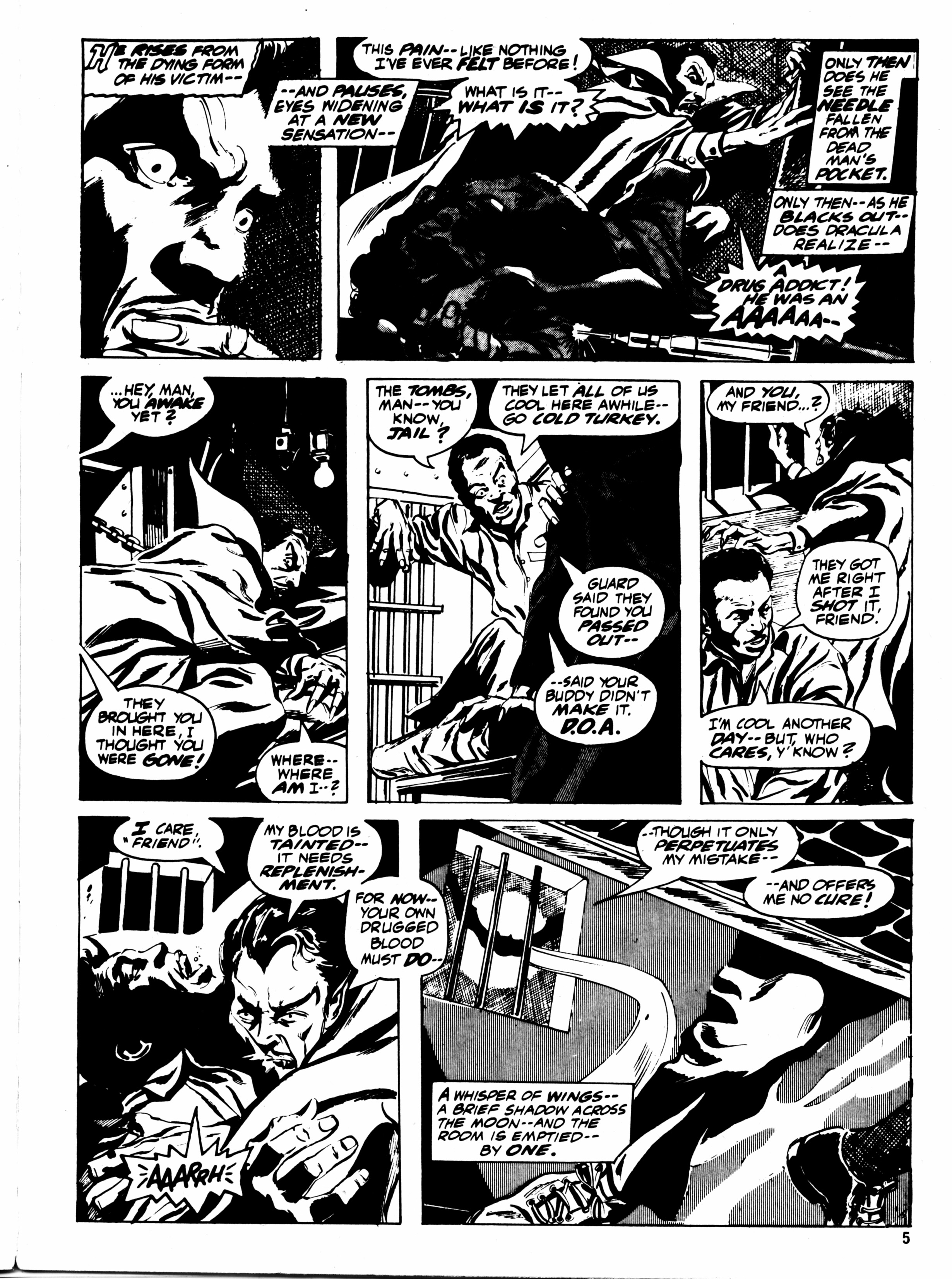 Read online Dracula Lives (1974) comic -  Issue #24 - 5