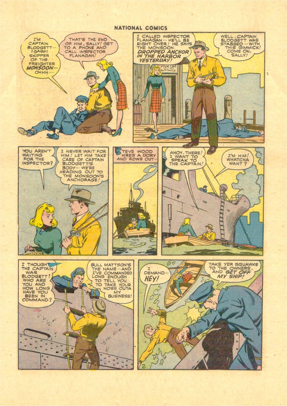 Read online National Comics comic -  Issue #63 - 34