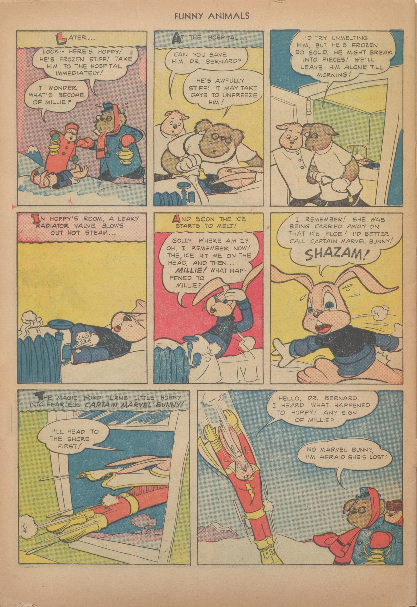 Read online Fawcett's Funny Animals comic -  Issue #66 - 32