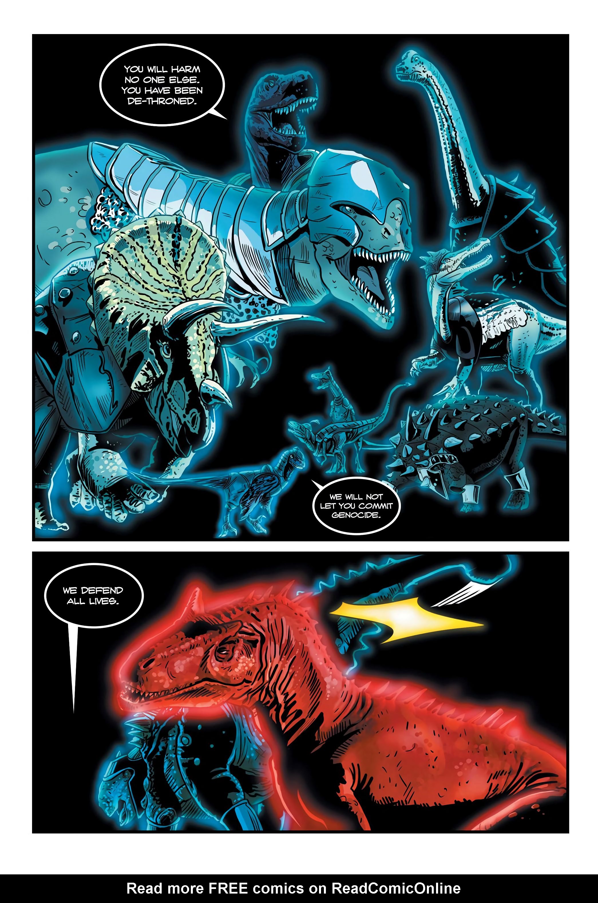 Read online Dinosaur Warrior comic -  Issue # TPB - 123