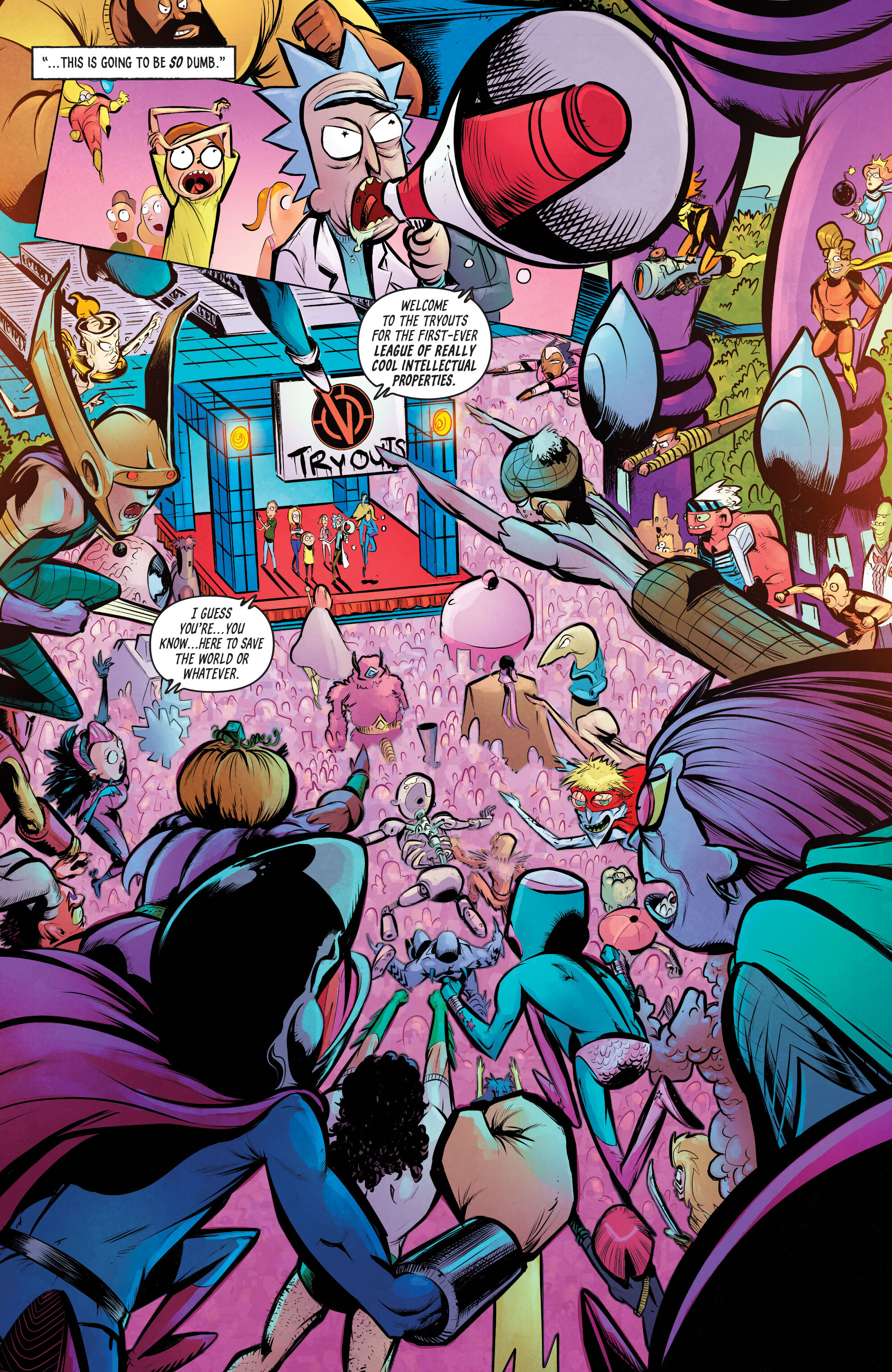 Read online Rick and Morty: Crisis on C-137 comic -  Issue # TPB - 22