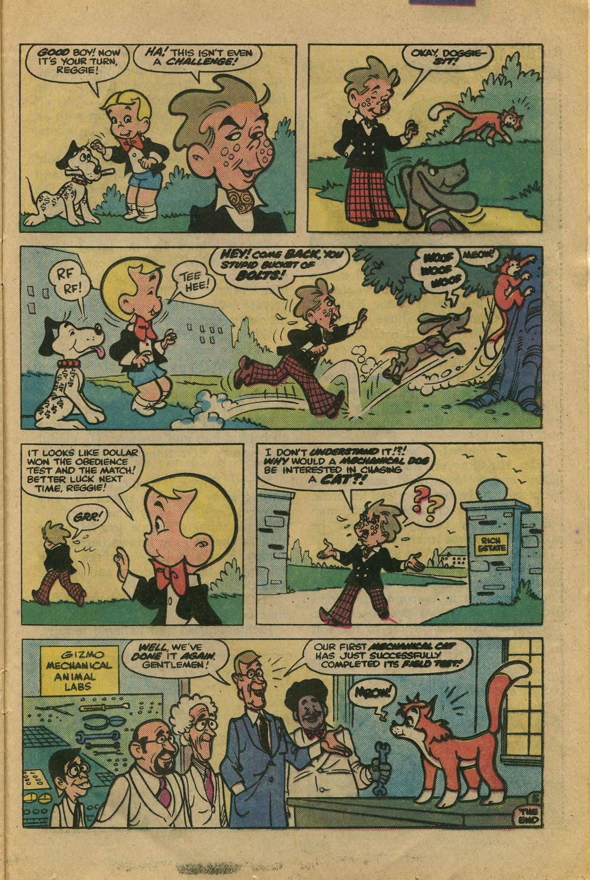 Read online Richie Rich & Dollar the Dog comic -  Issue #19 - 25