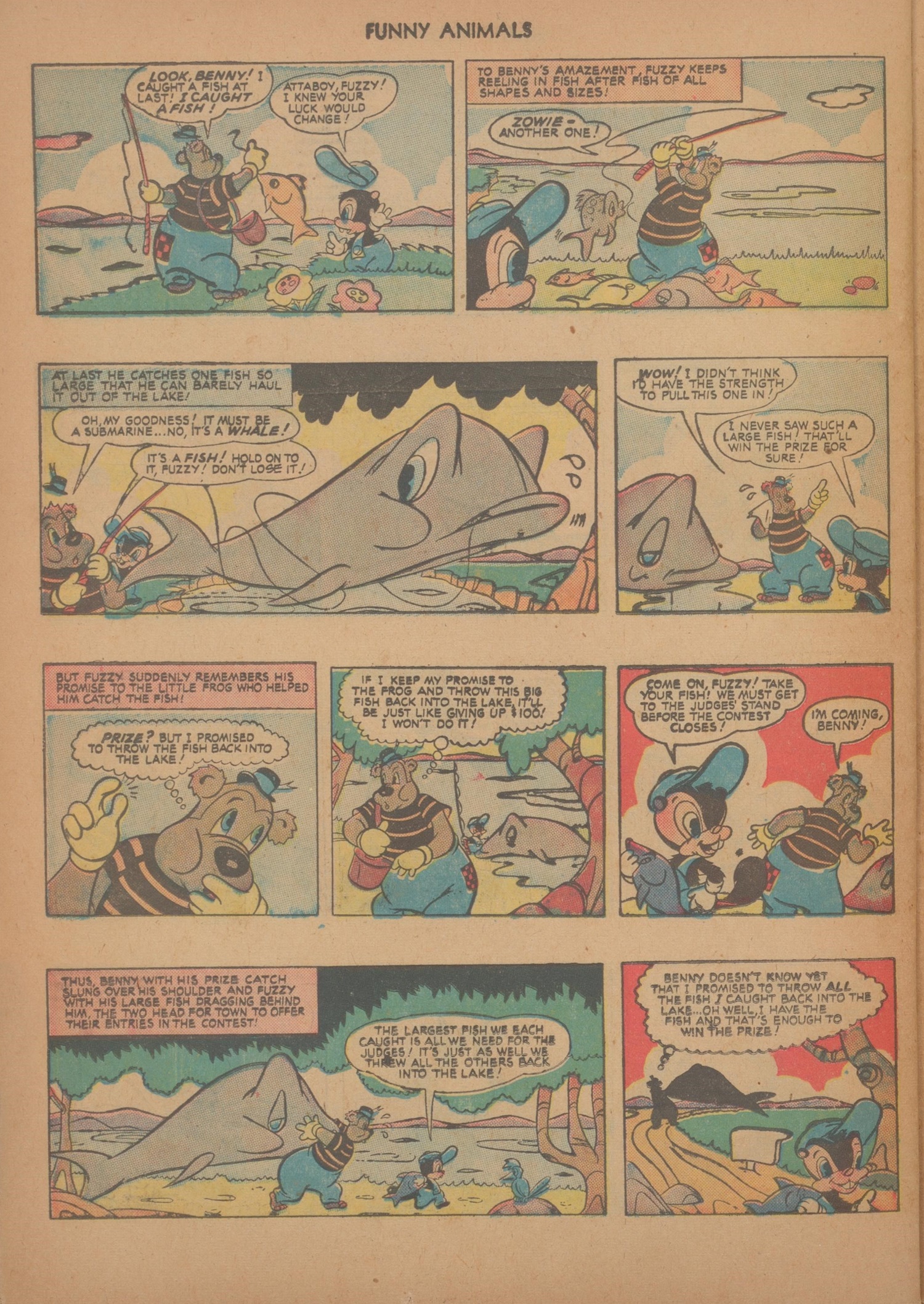 Read online Fawcett's Funny Animals comic -  Issue #61 - 26