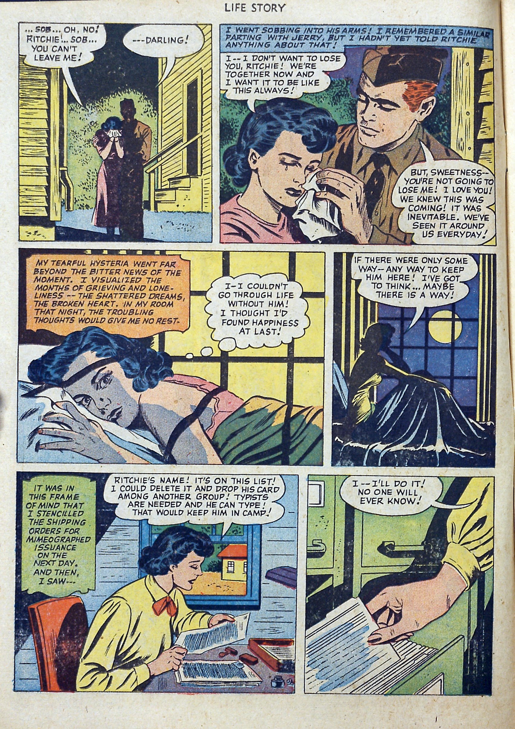 Read online Life Story comic -  Issue #34 - 8
