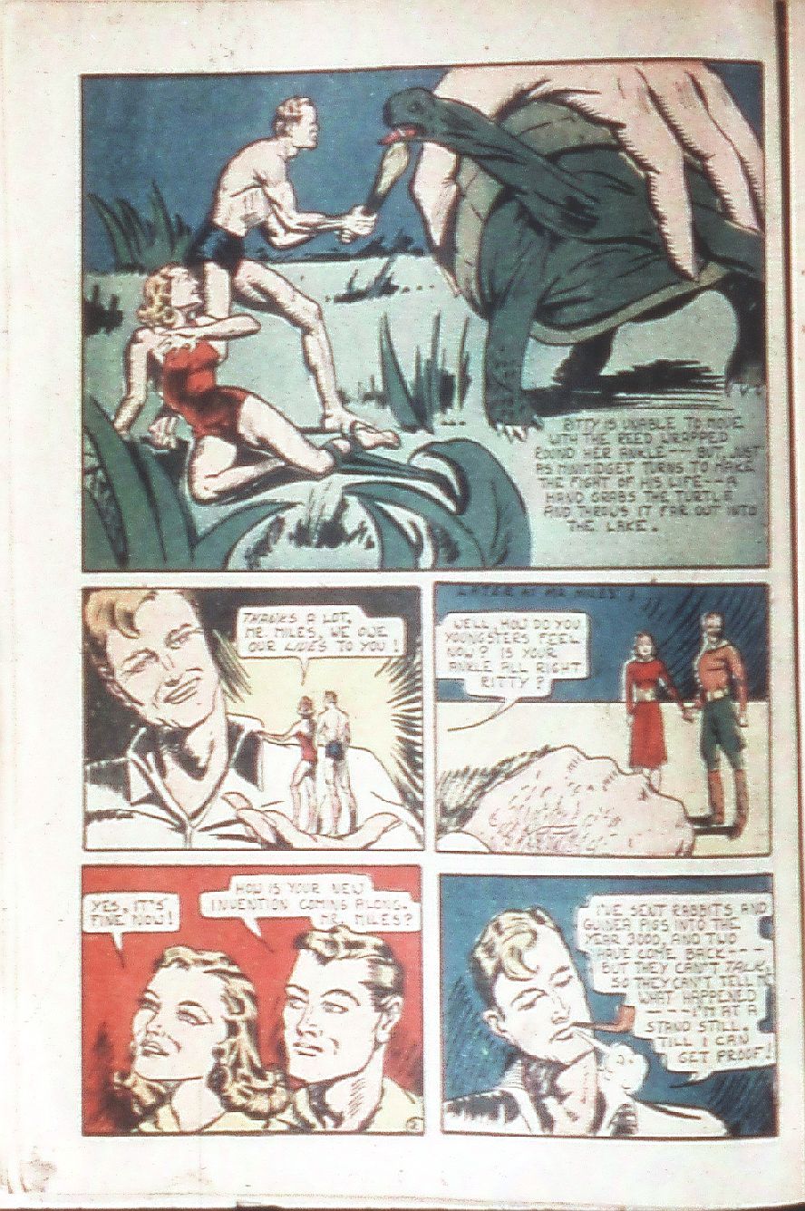 Read online Amazing Man Comics comic -  Issue #14 - 16