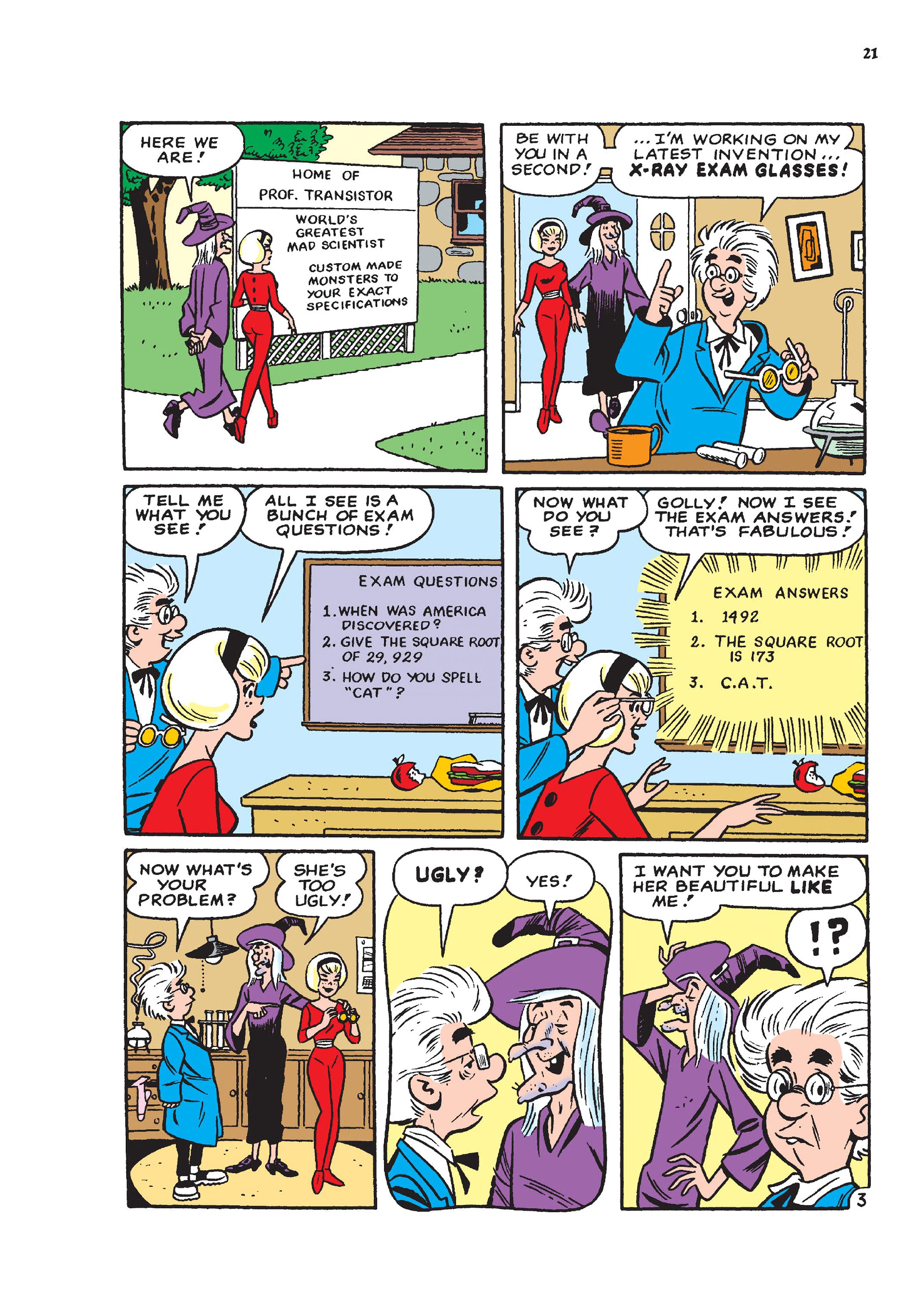 Read online Sabrina the Teen-Age Witch: 60 Magical Stories comic -  Issue # TPB (Part 1) - 23