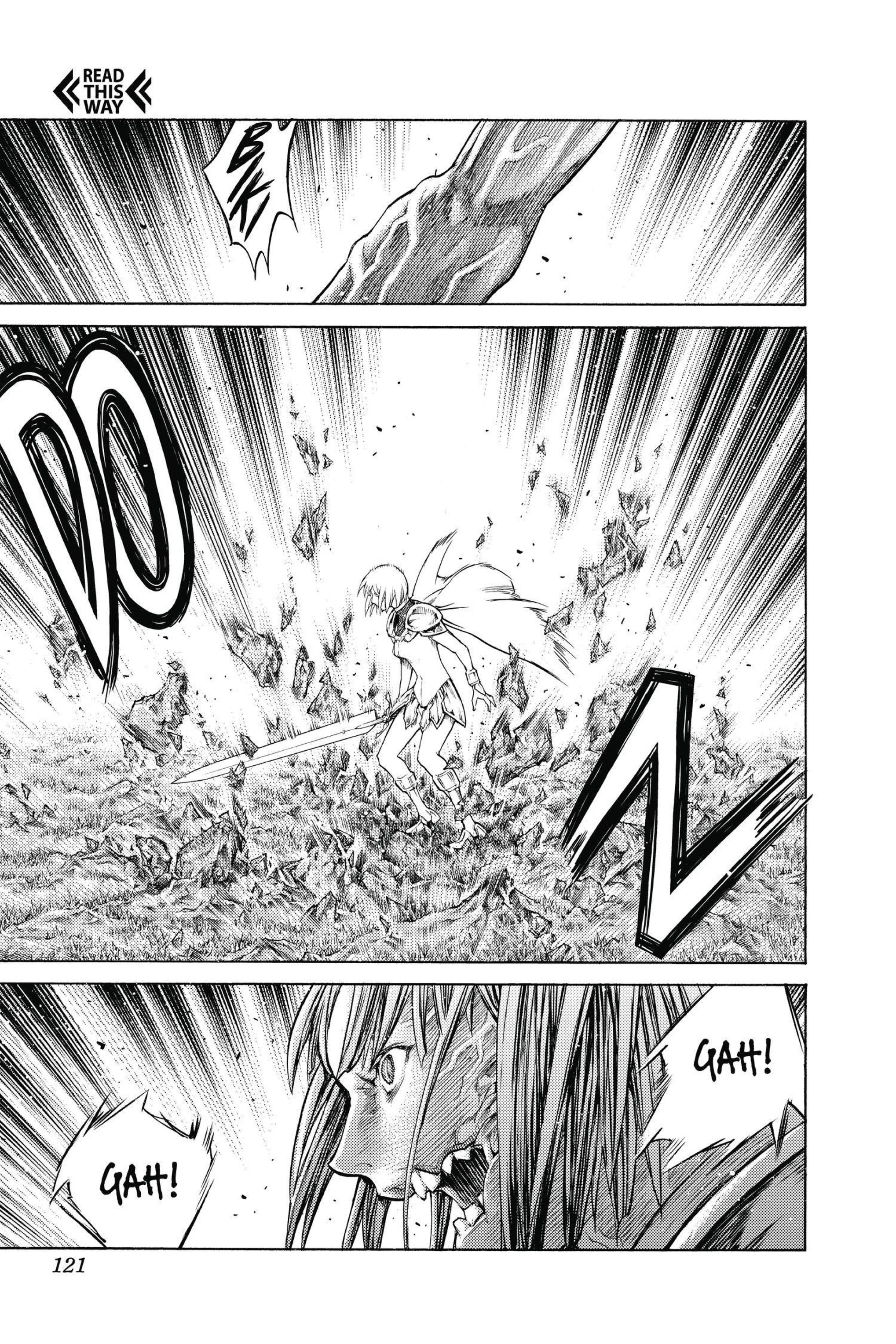 Read online Claymore comic -  Issue #26 - 106