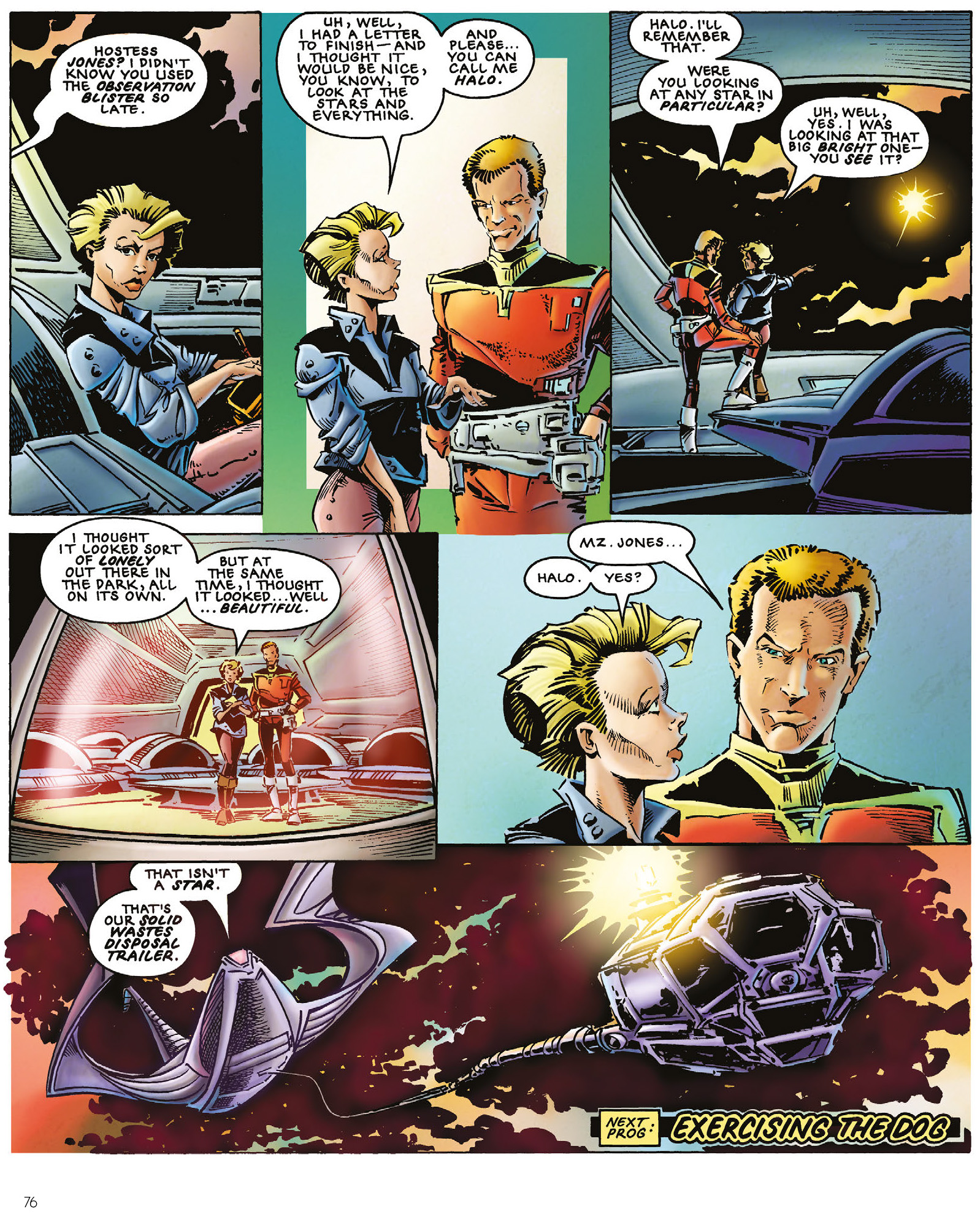 Read online The Ballad of Halo Jones: Full Colour Omnibus Edition comic -  Issue # TPB (Part 1) - 78