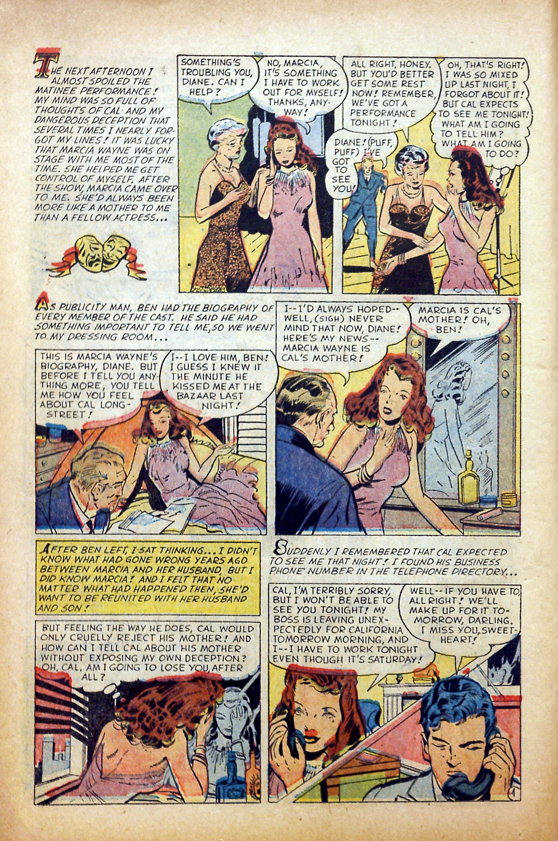 Read online Glamorous Romances comic -  Issue #82 - 14