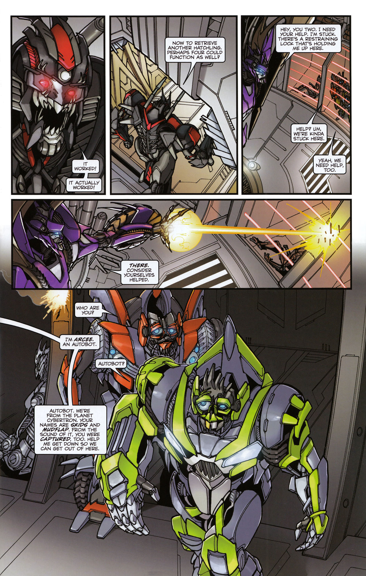 Read online Transformers: Tales of The Fallen comic -  Issue #6 - 11