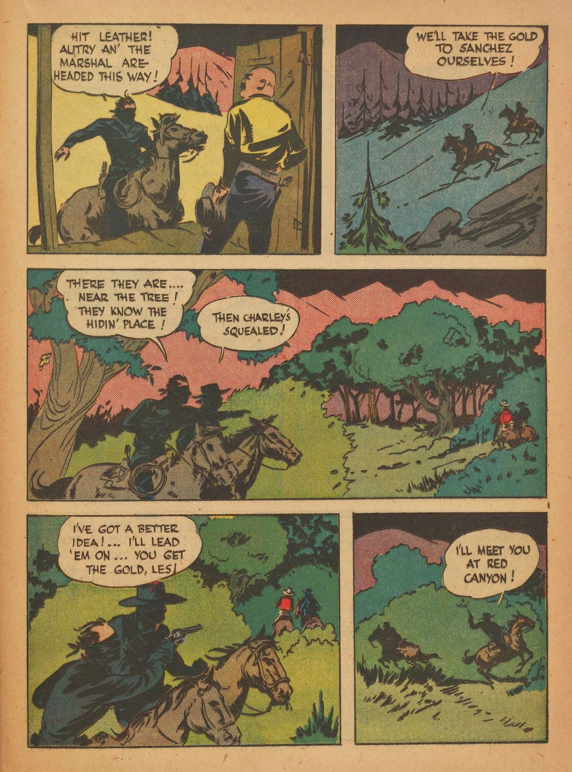 Read online Gene Autry Comics comic -  Issue #7 - 47