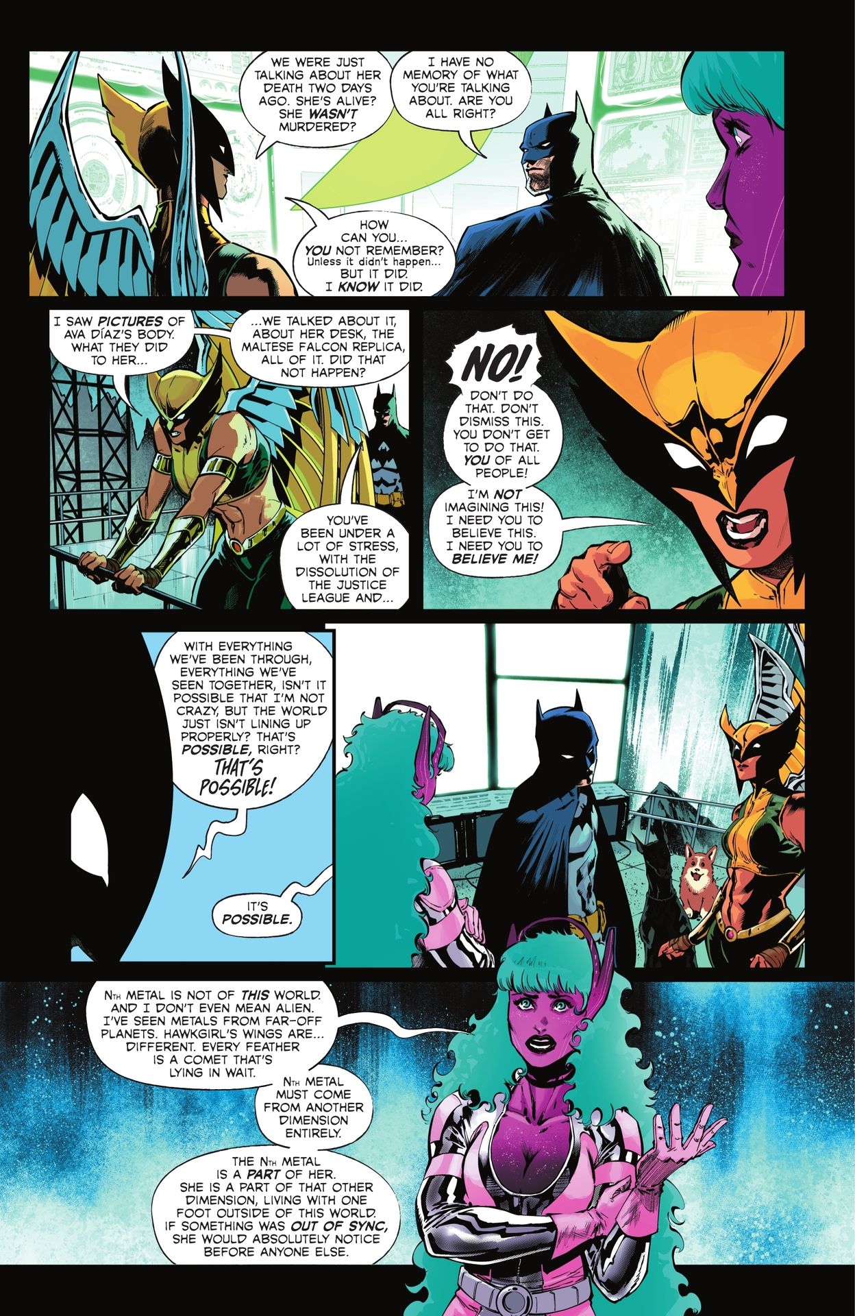 Read online Hawkgirl (2023) comic -  Issue #3 - 9