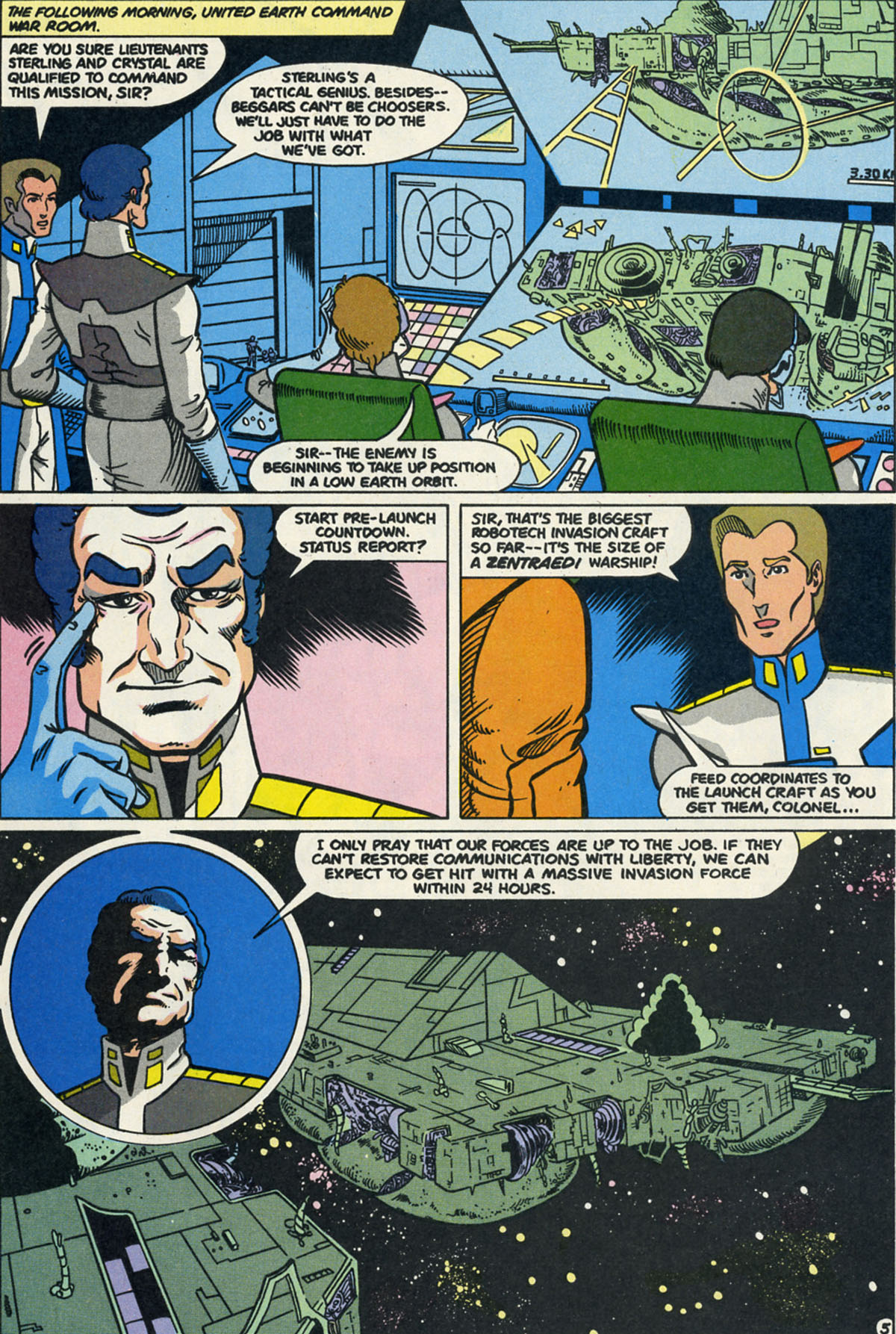 Read online Robotech Masters comic -  Issue #3 - 8