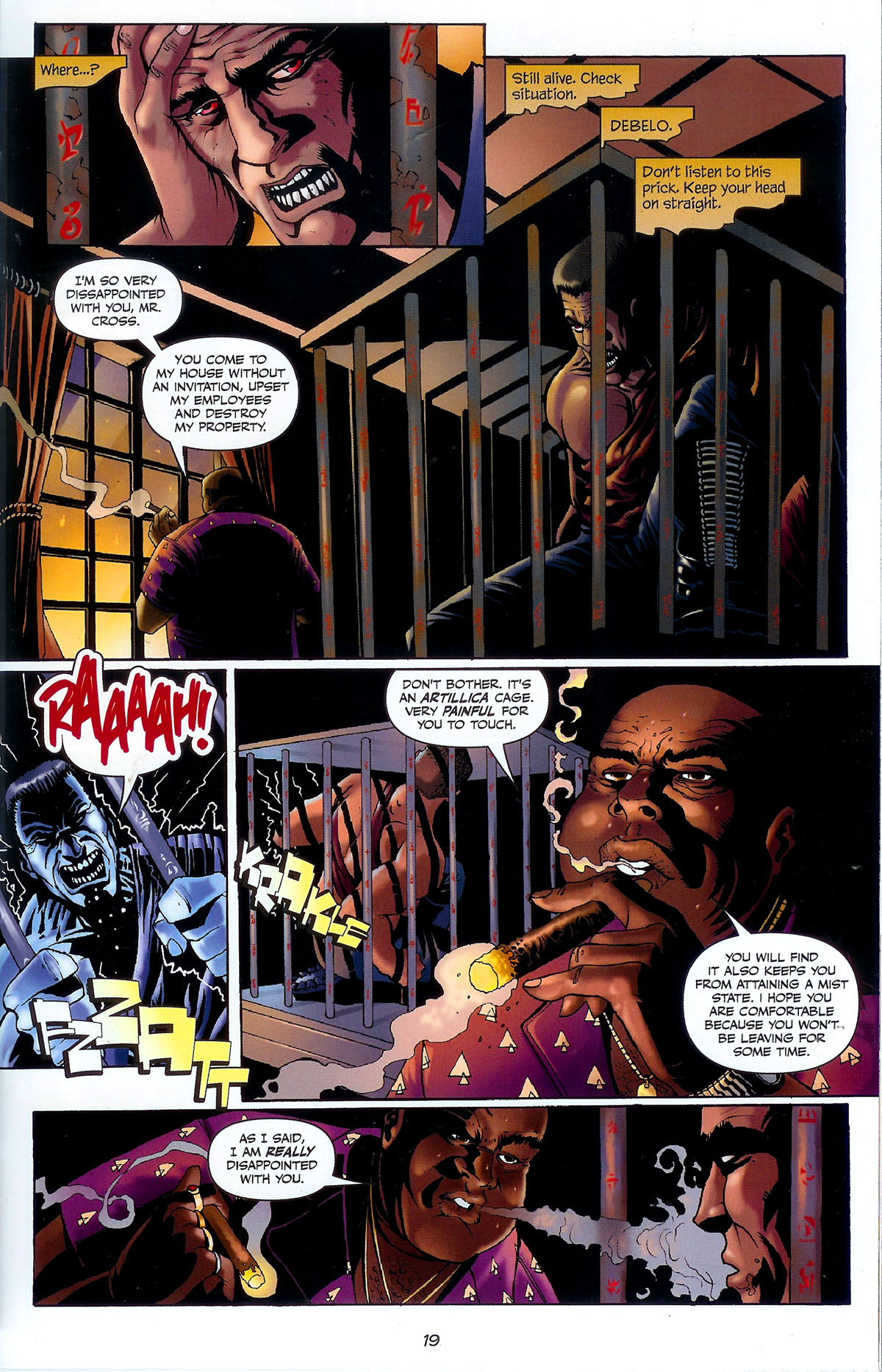 Read online CVO: Covert Vampiric Operations - African Blood comic -  Issue #2 - 20
