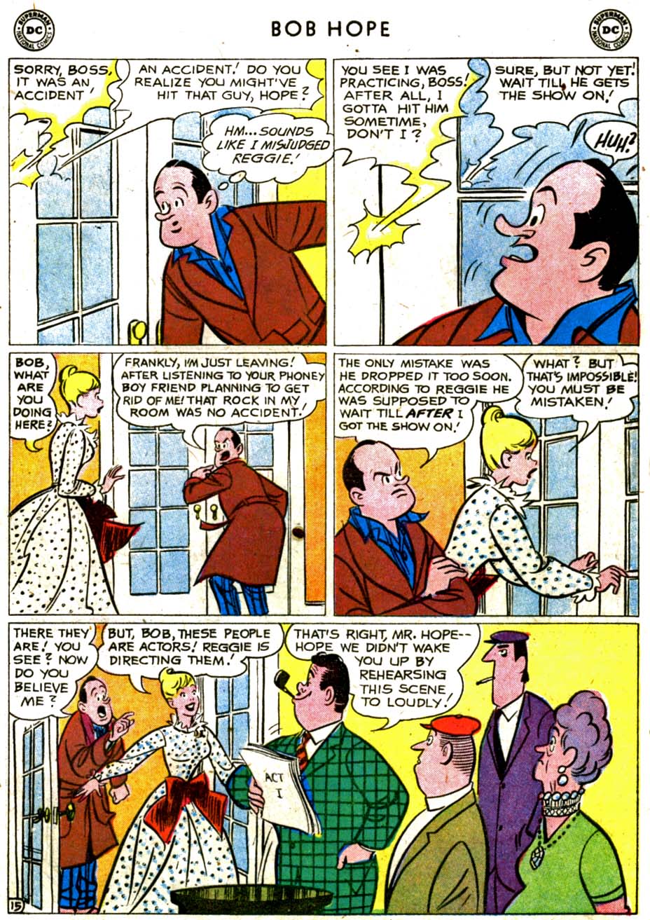 Read online The Adventures of Bob Hope comic -  Issue #62 - 19