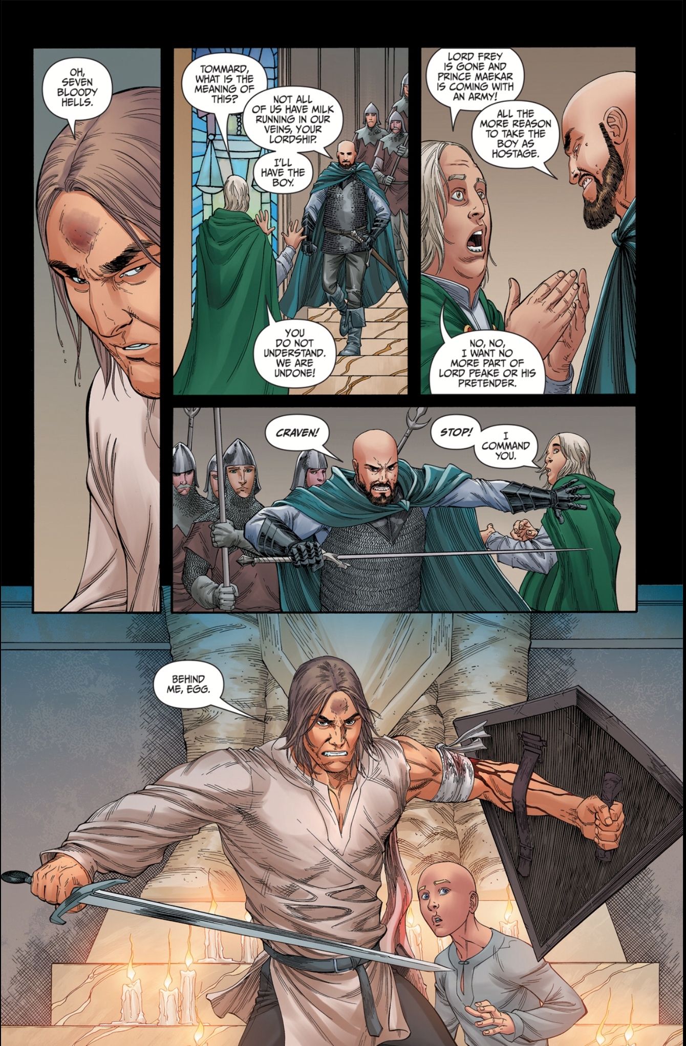 Read online Mystery Knight comic -  Issue # TPB - 110