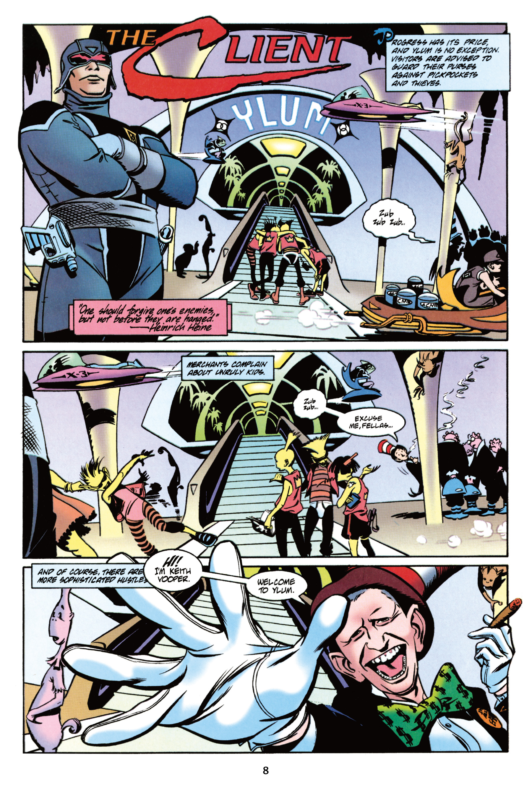 Read online Nexus Omnibus comic -  Issue # TPB 8 - 8