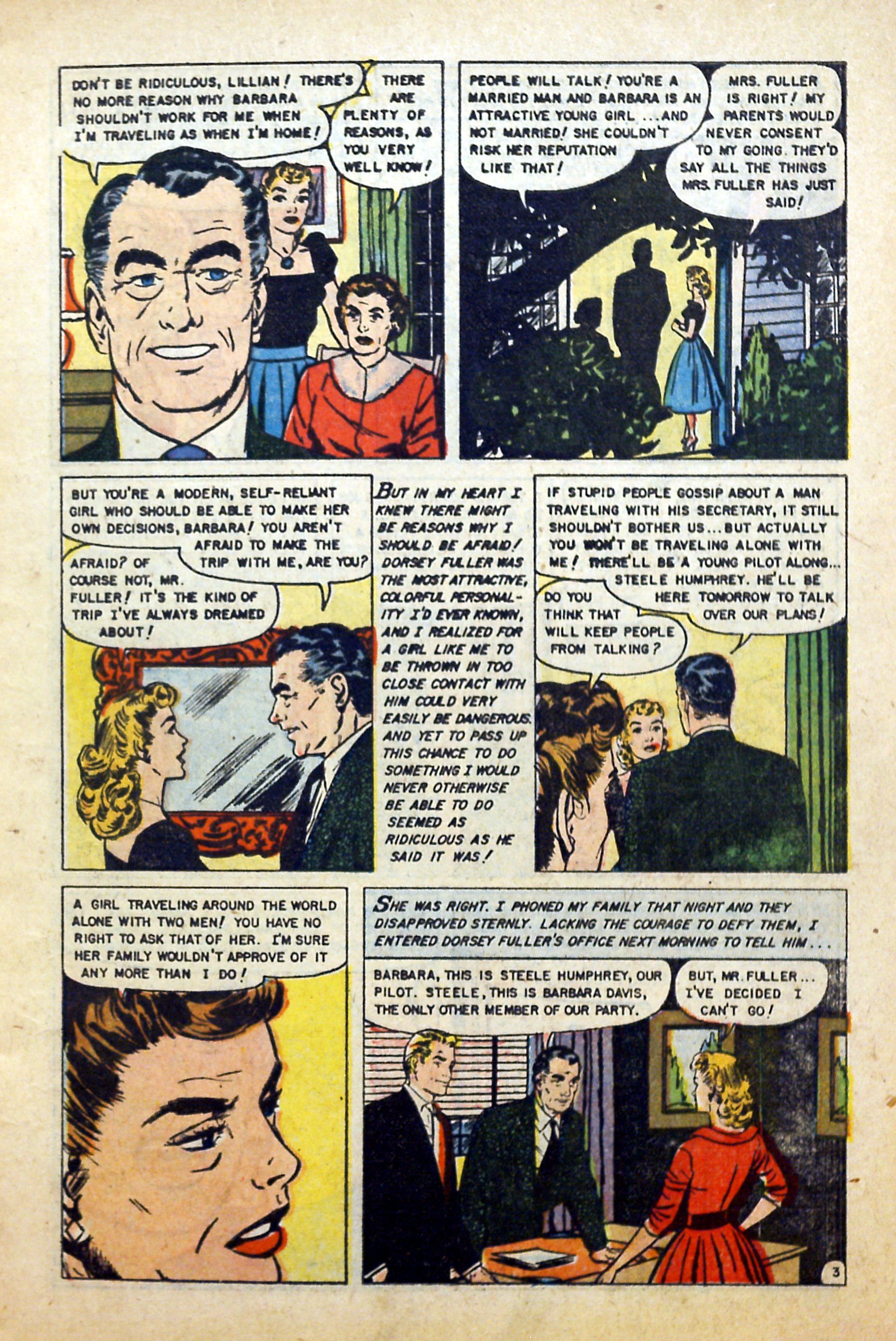 Read online Glamorous Romances comic -  Issue #80 - 5