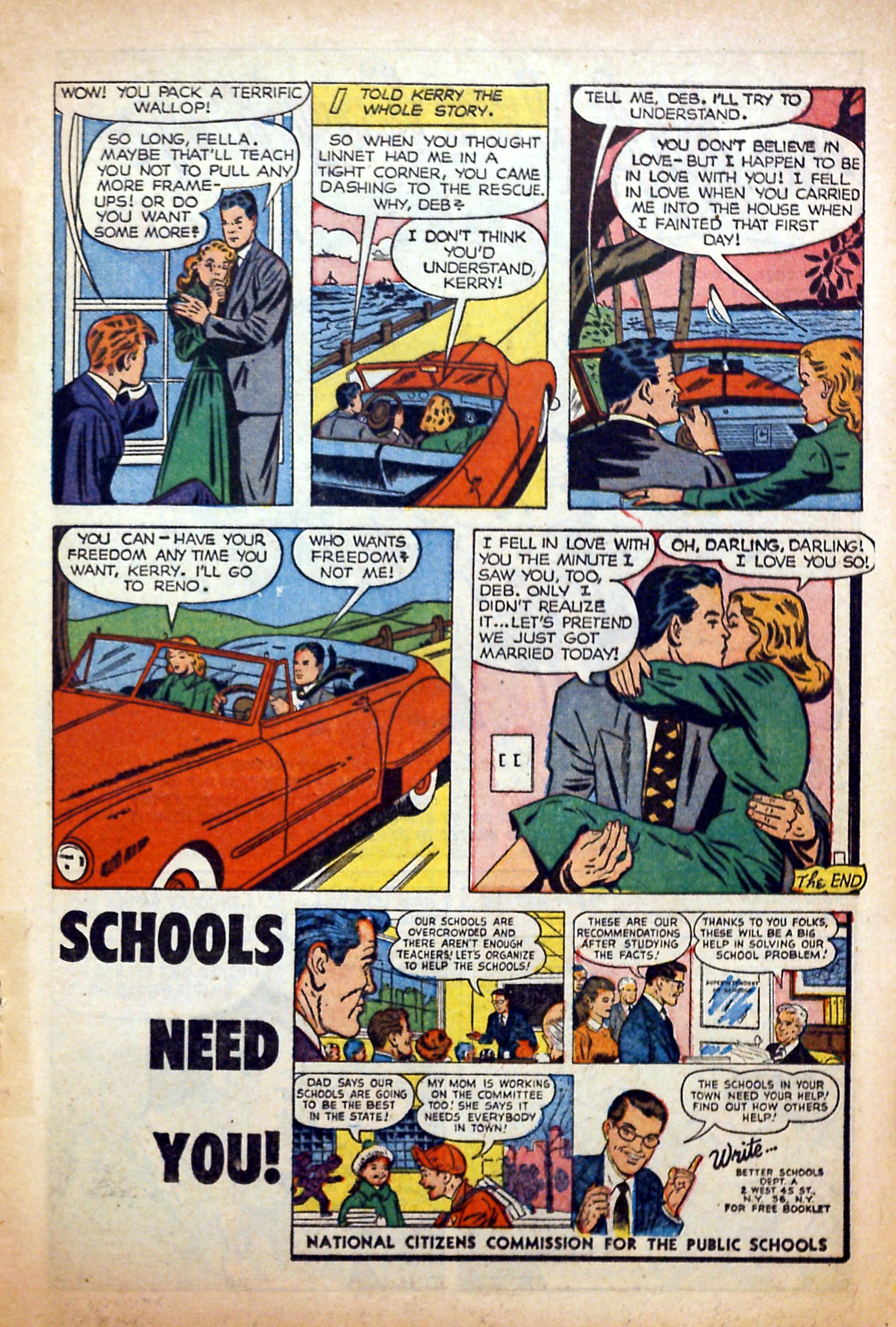 Read online Glamorous Romances comic -  Issue #74 - 17