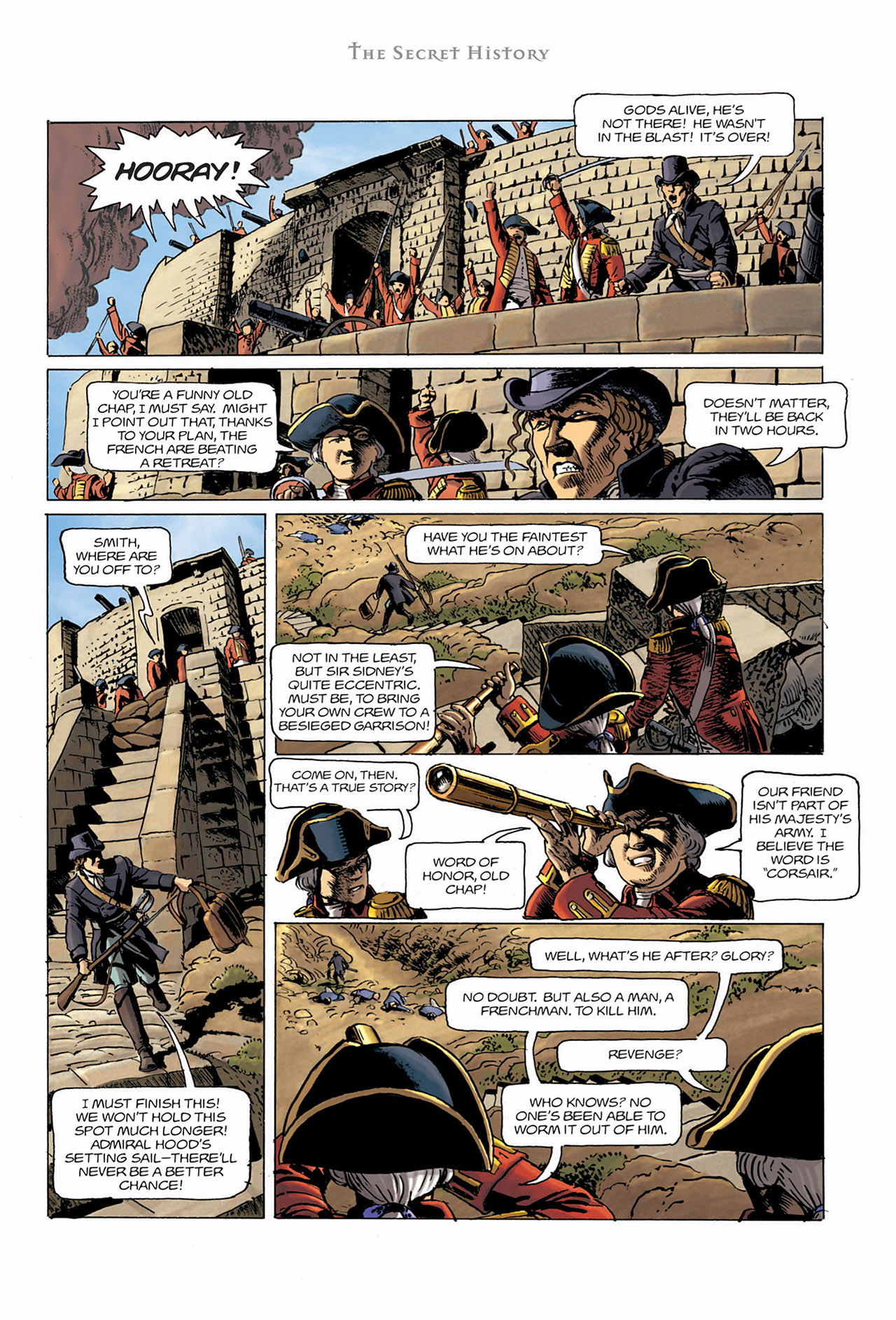 Read online The Secret History comic -  Issue #6 - 7