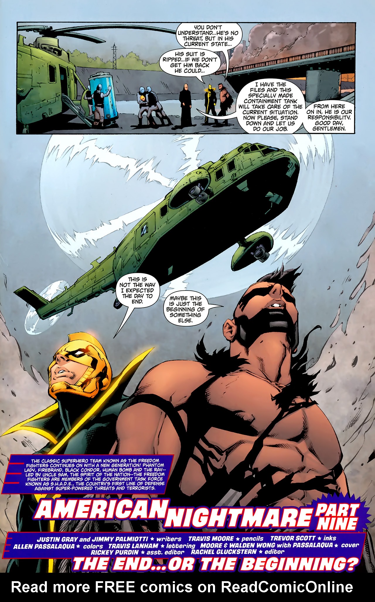 Read online Freedom Fighters (2010) comic -  Issue #9 - 21