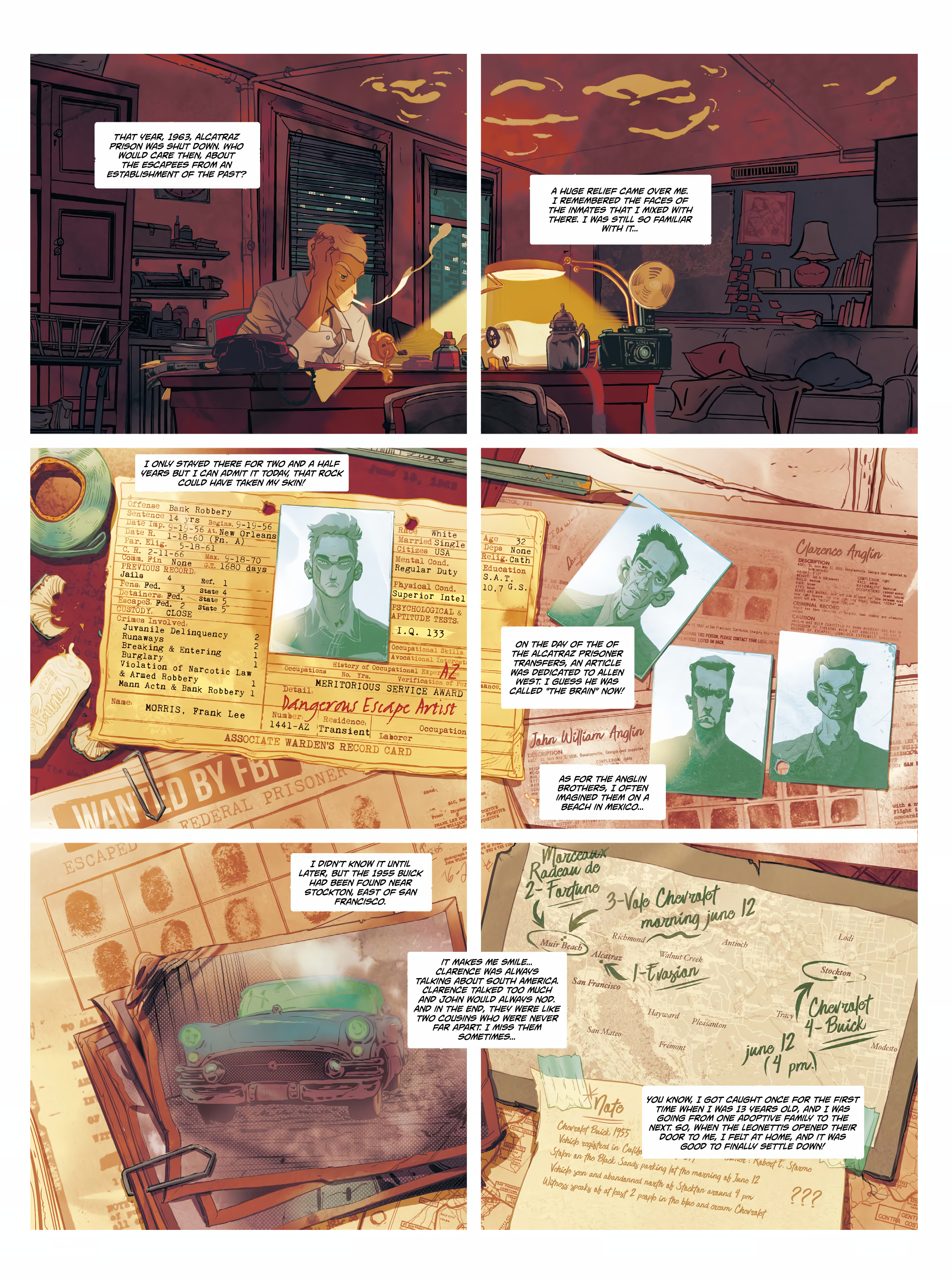 Read online Frank Lee: After Alcatraz comic -  Issue # TPB - 34