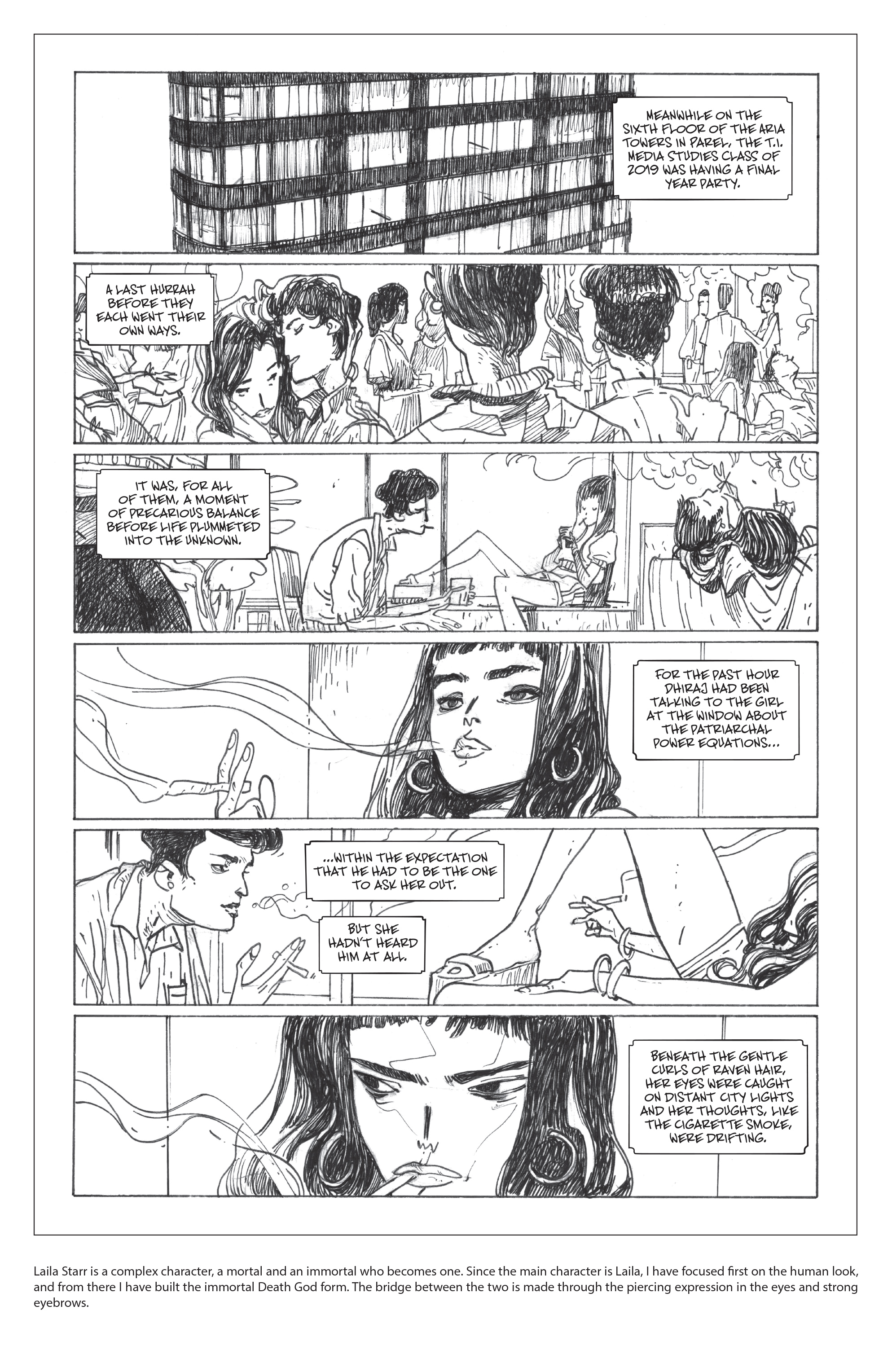 Read online The Many Deaths of Laila Starr – Pen & Ink comic -  Issue #1 - 6