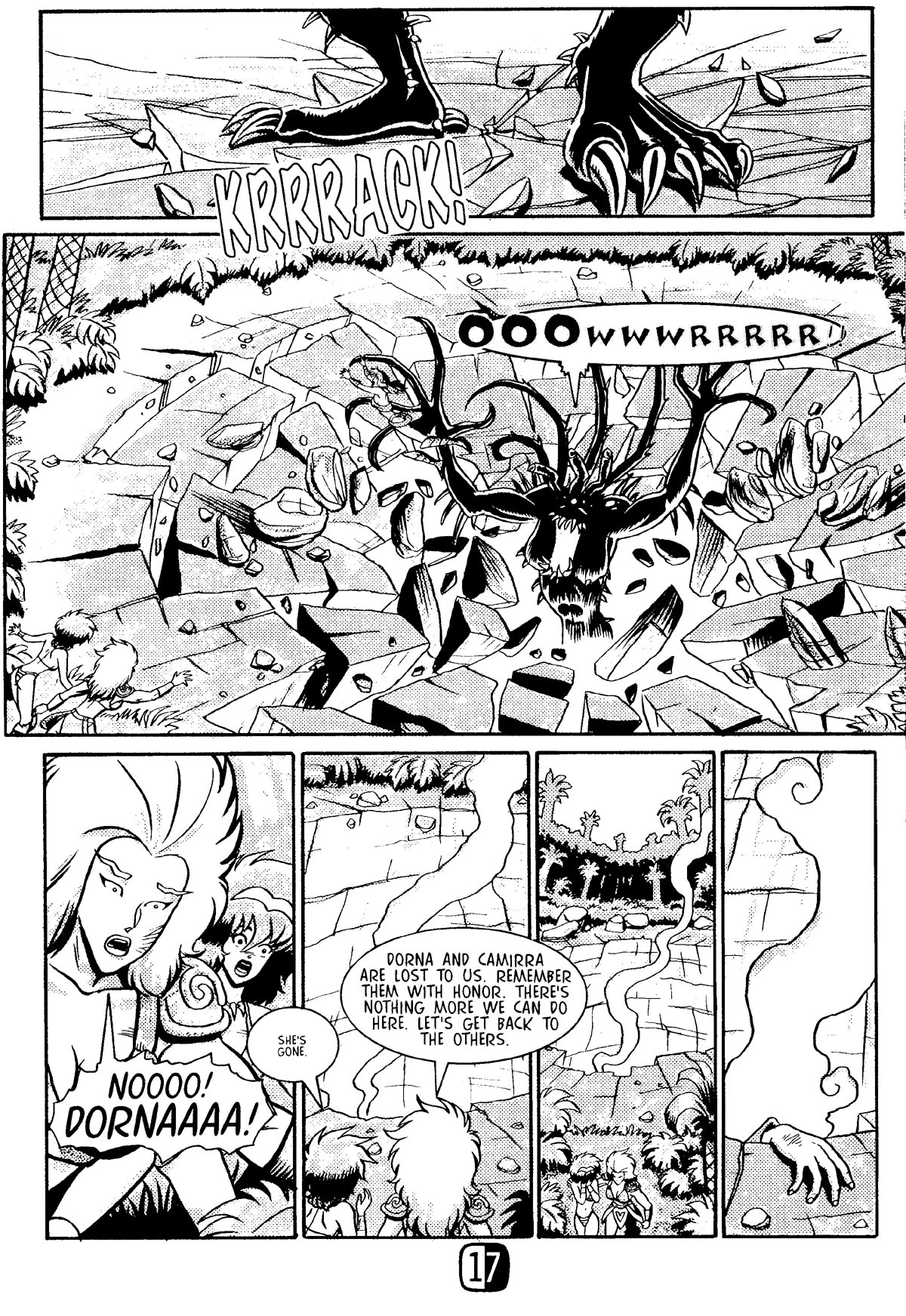 Read online Robotech: Amazon World- Escape from Praxis comic -  Issue # Full - 23