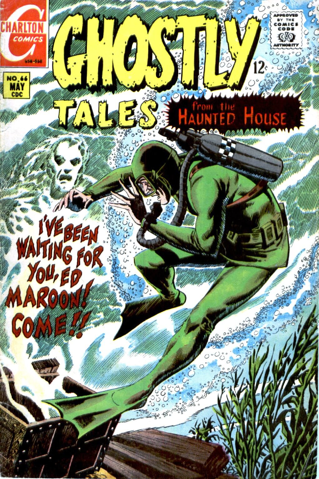 Read online Ghostly Tales comic -  Issue #66 - 1