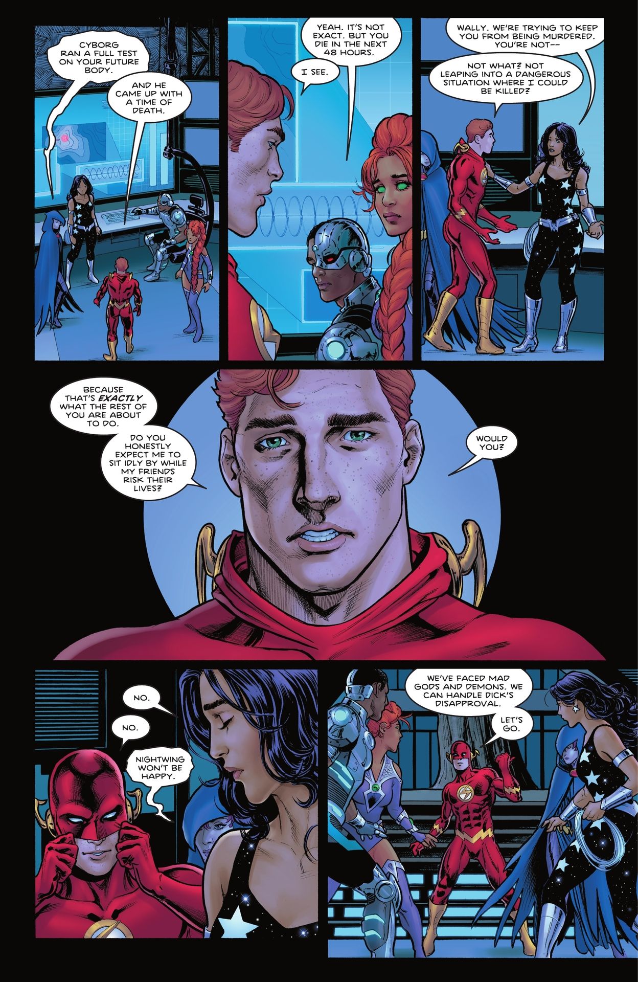 Read online Titans (2023) comic -  Issue #3 - 9