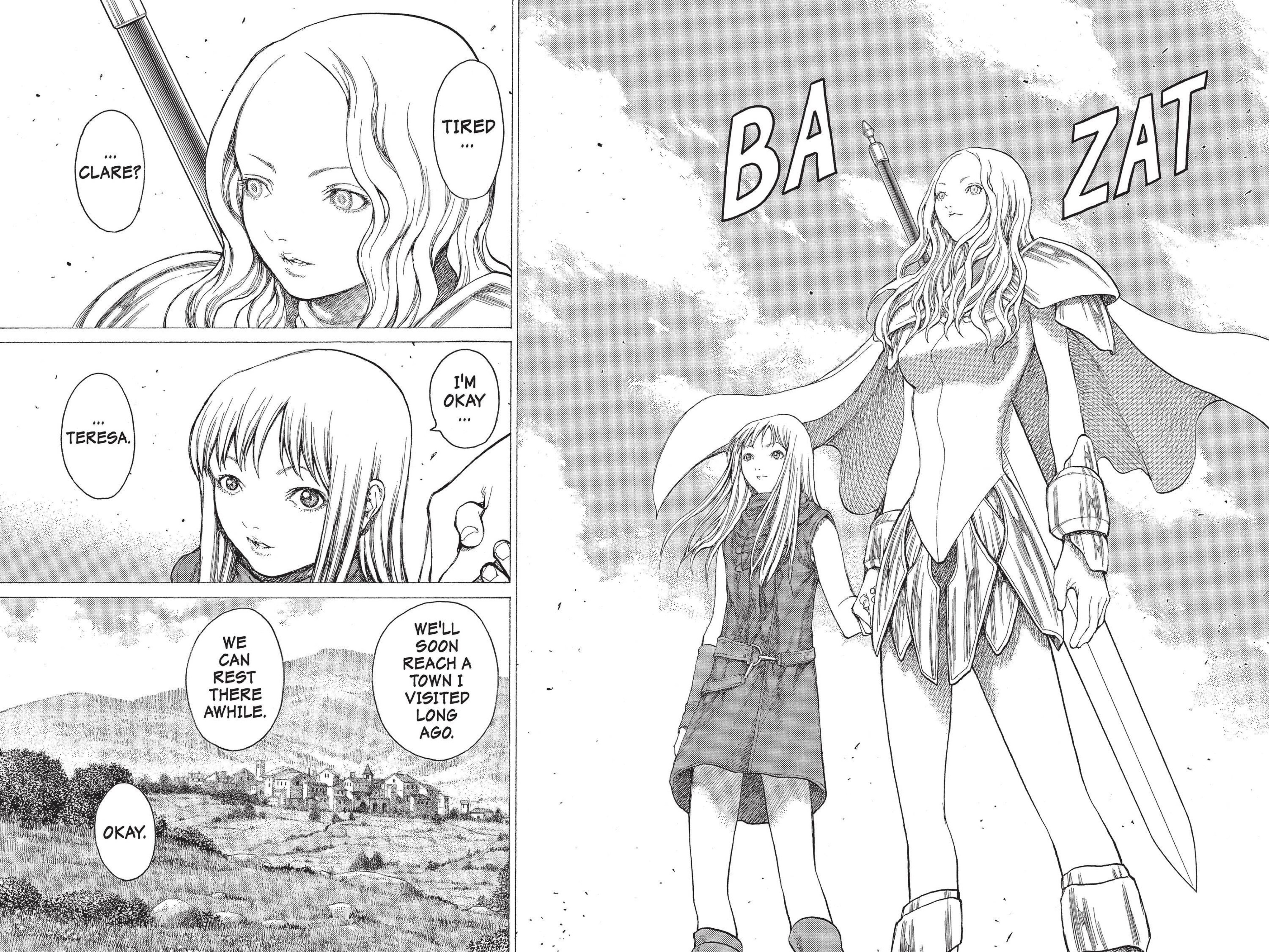 Read online Claymore comic -  Issue #4 - 91