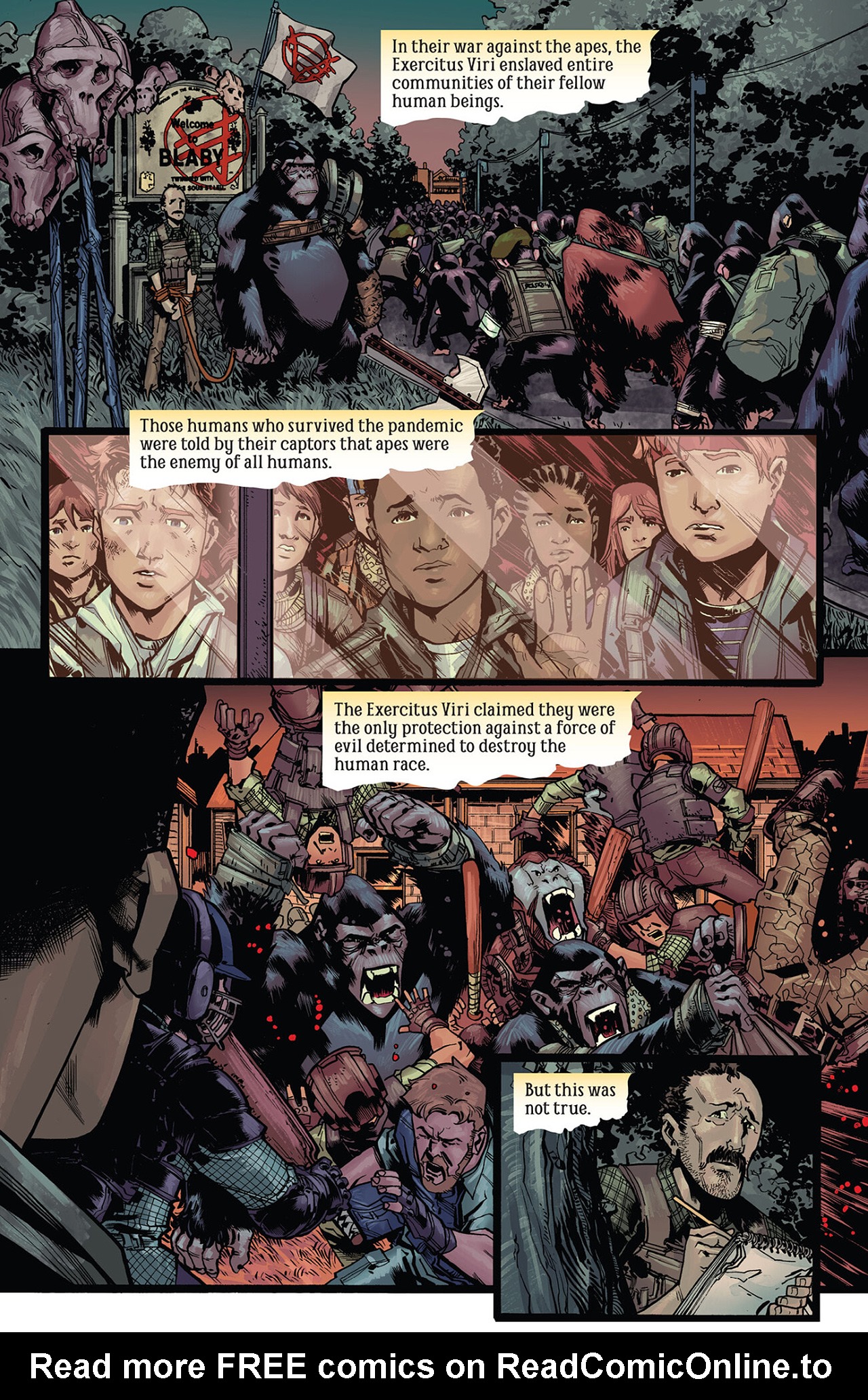 Read online Planet of the Apes (2023) comic -  Issue #5 - 19