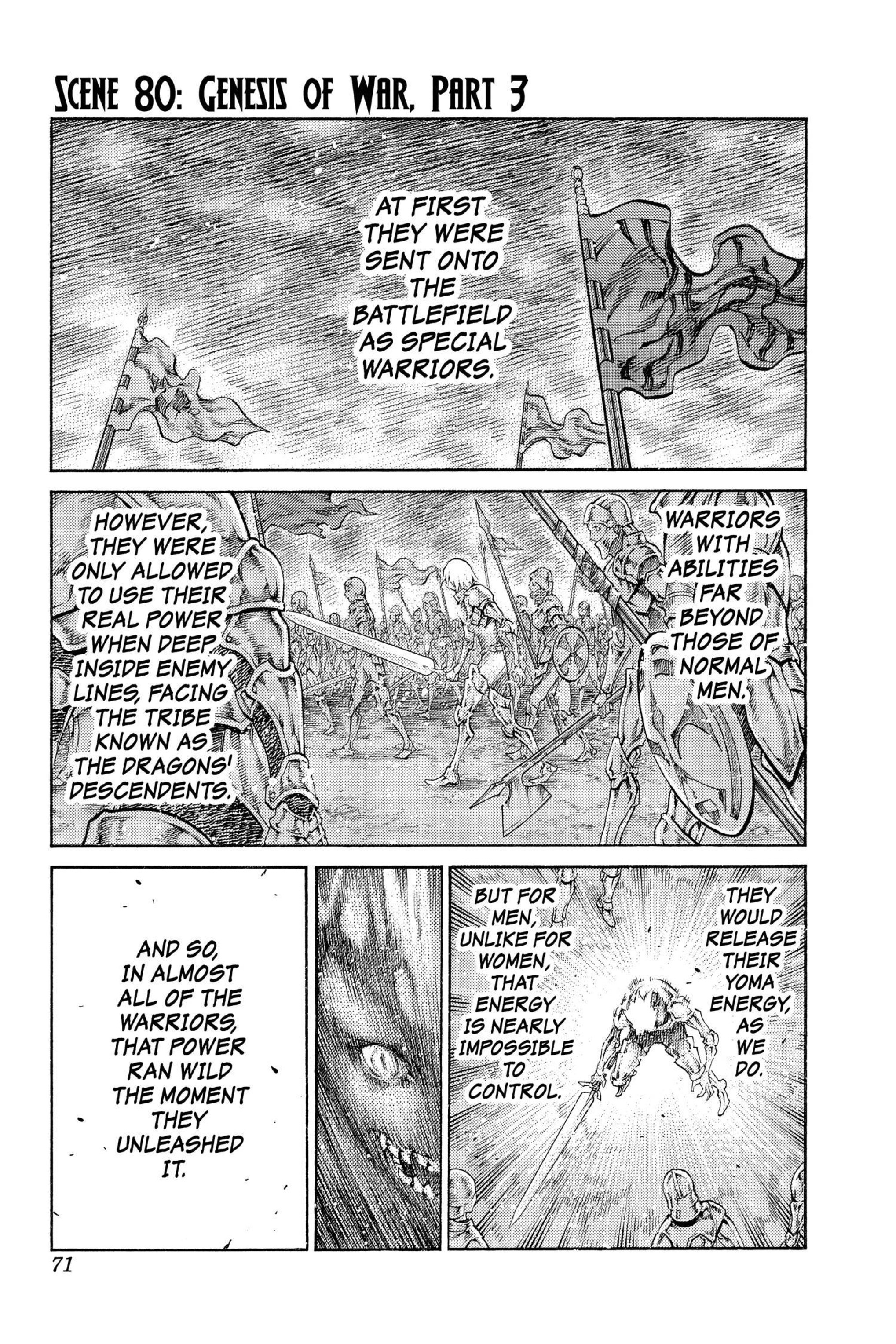 Read online Claymore comic -  Issue #15 - 62