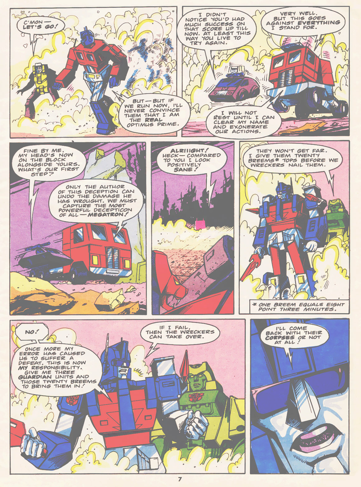 Read online The Transformers (UK) comic -  Issue #99 - 7