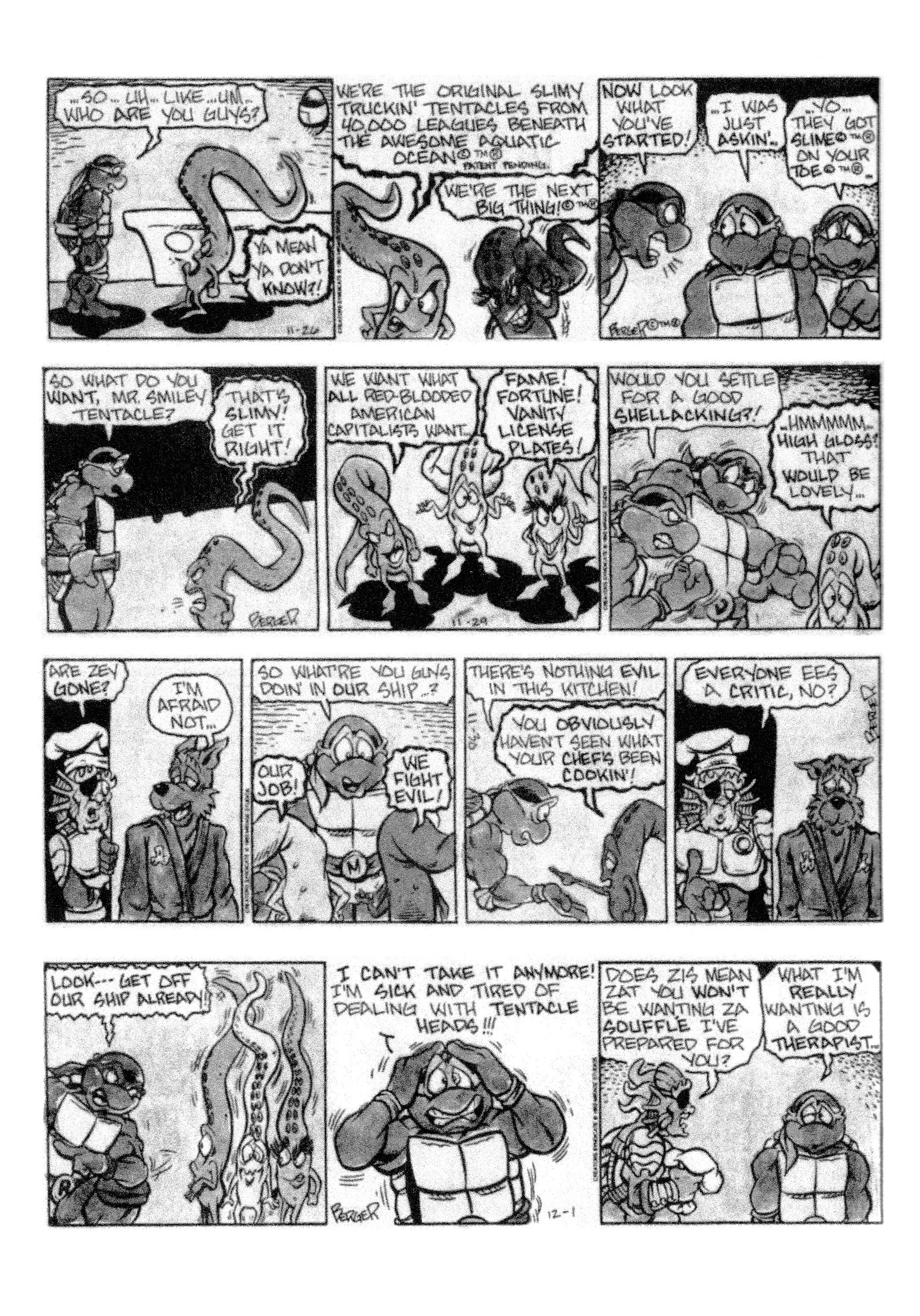 Read online Teenage Mutant Ninja Turtles: Complete Newspaper Daily Comic Strip Collection comic -  Issue # TPB 2 (Part 2) - 111