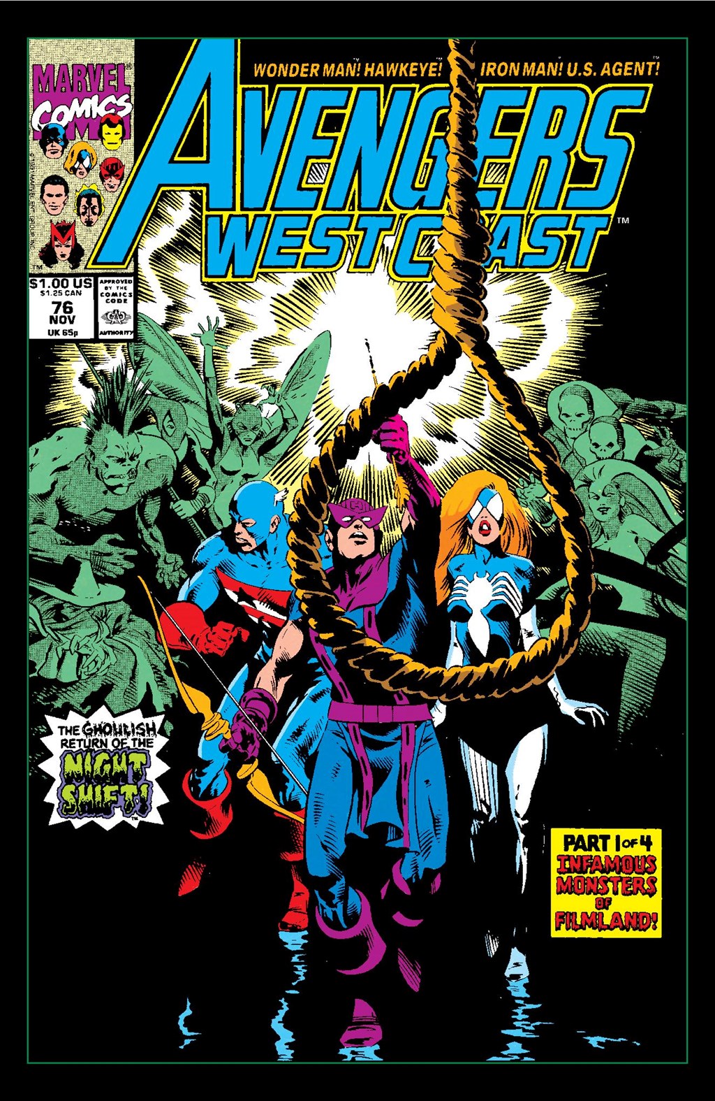 Read online Avengers West Coast Epic Collection: How The West Was Won comic -  Issue #Avengers West Coast Epic Collection California Screaming (Part 4) - 31