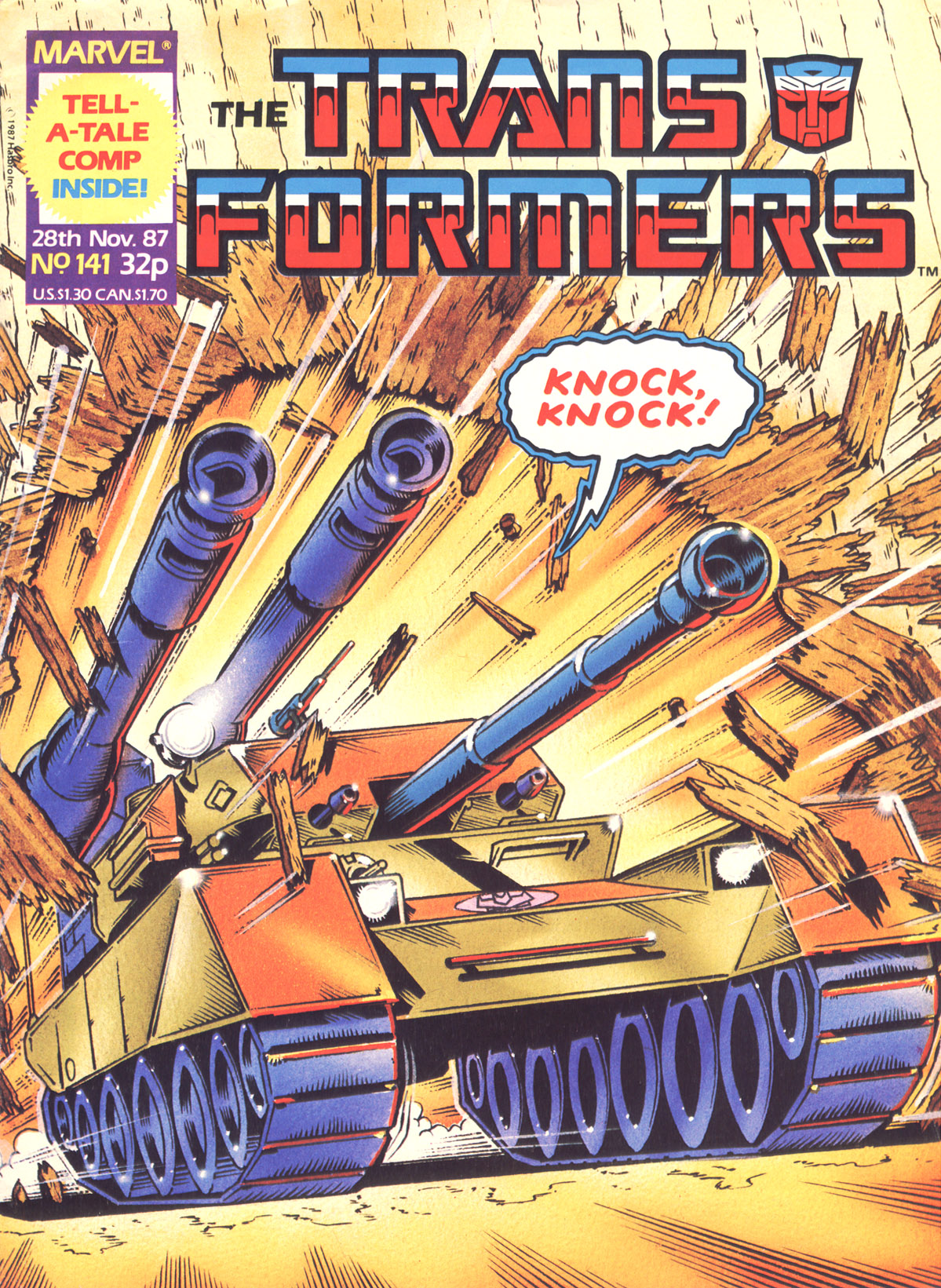 Read online The Transformers (UK) comic -  Issue #141 - 1