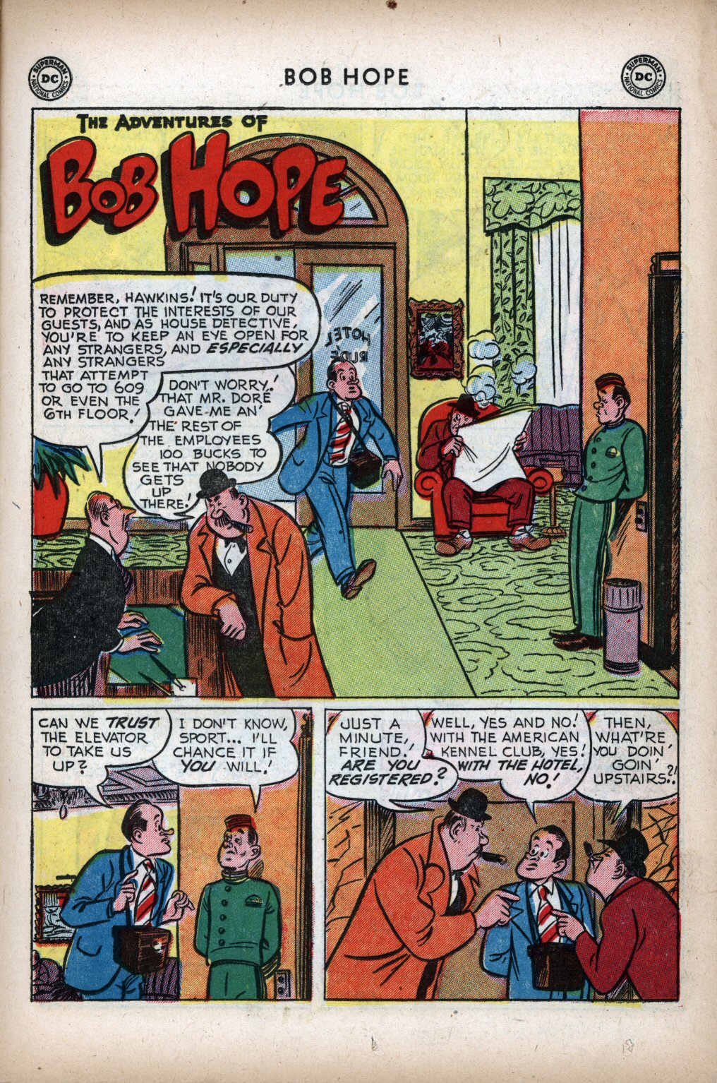 Read online The Adventures of Bob Hope comic -  Issue #13 - 14