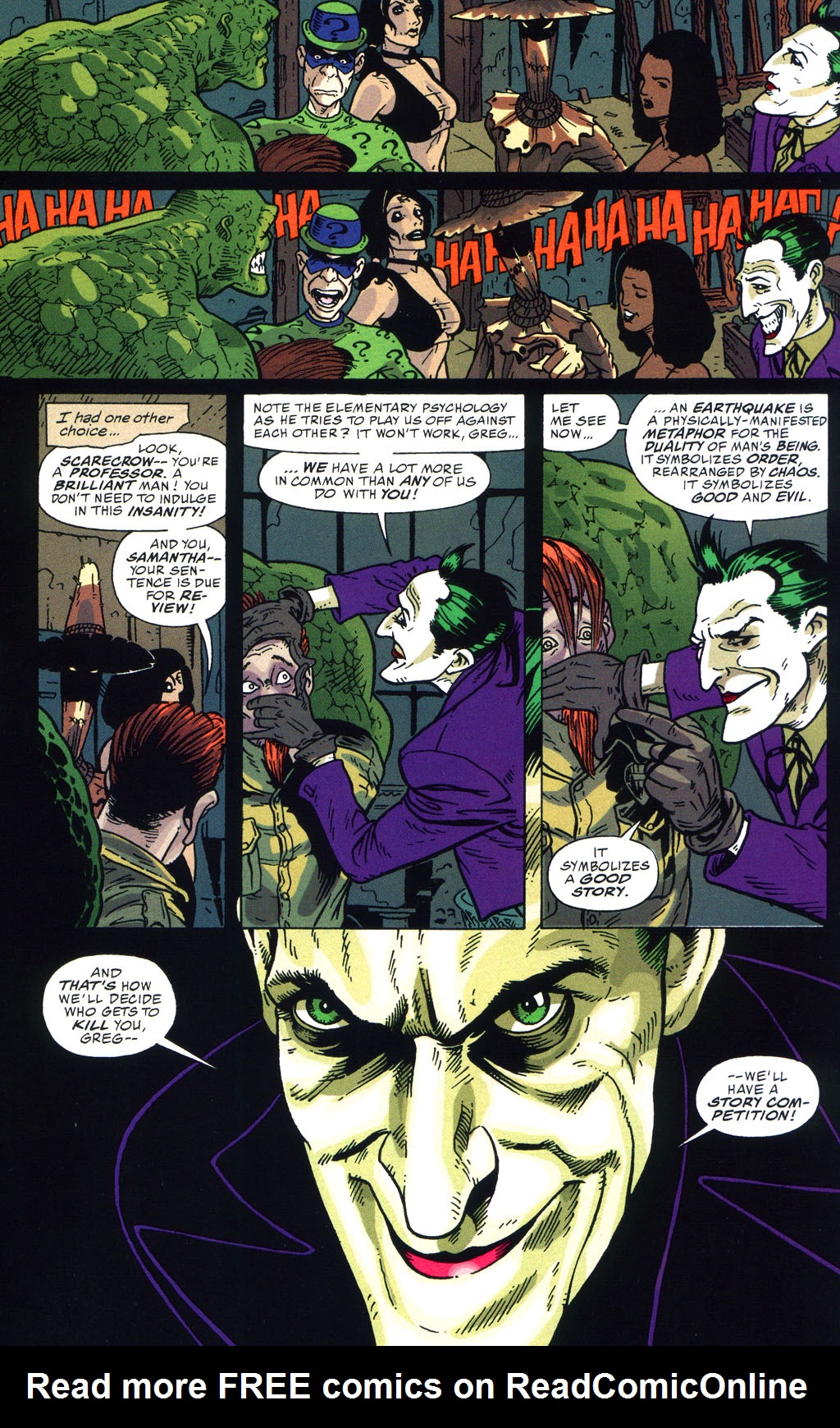 Read online Batman: Arkham Asylum-Tales of Madness comic -  Issue # Full - 12