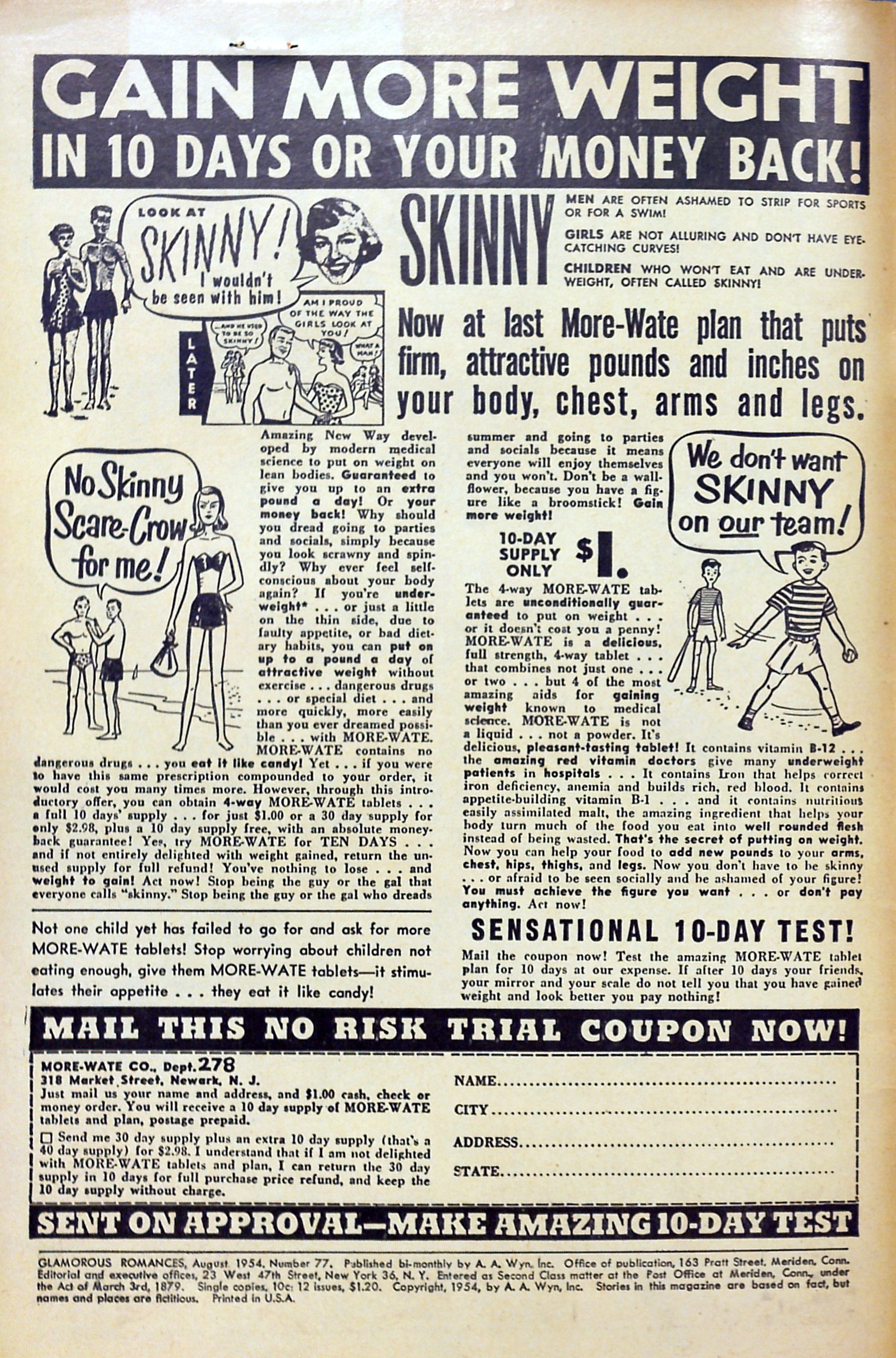 Read online Glamorous Romances comic -  Issue #77 - 2