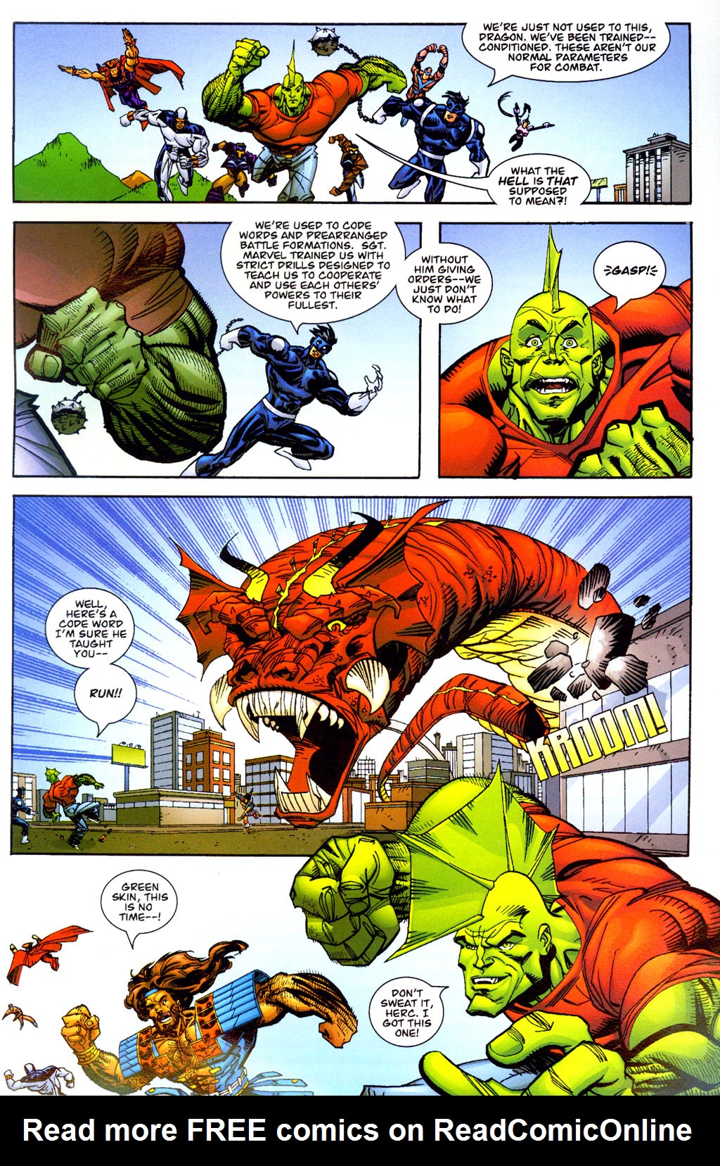 Read online Savage Dragon: God War comic -  Issue #3 - 7