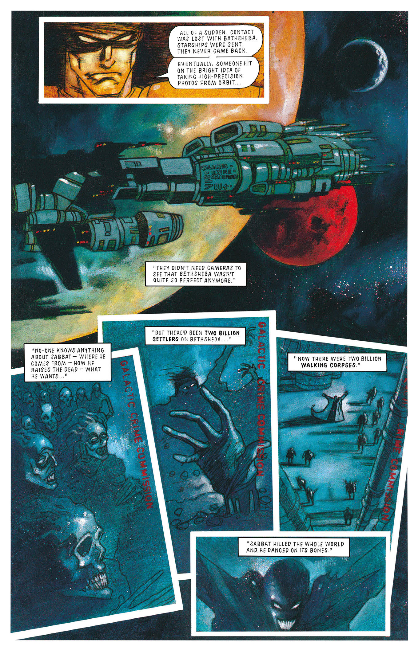 Read online Essential Judge Dredd: Judgement Day comic -  Issue # TPB - 70